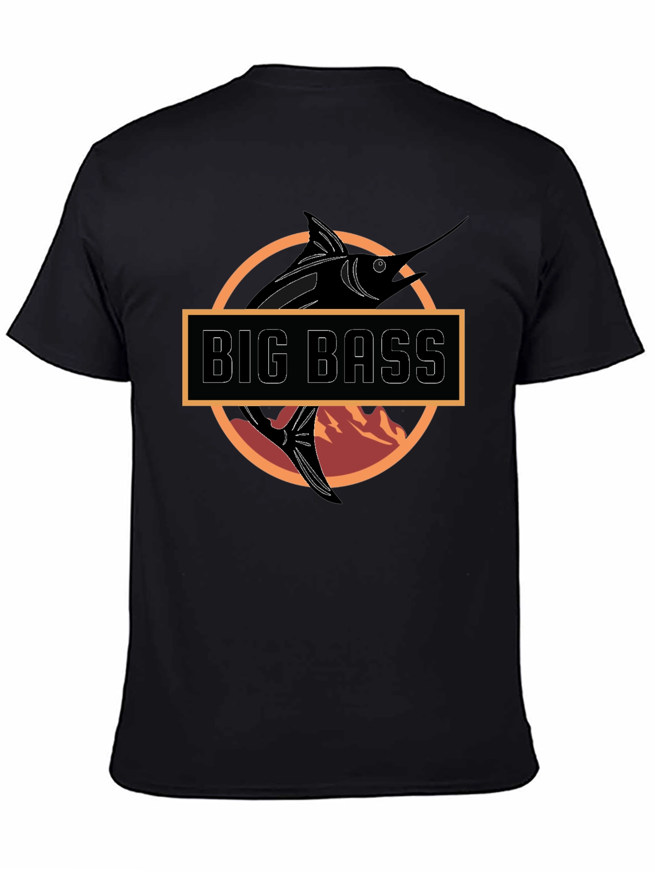 Big Bass Graphic Tee - Fishing T-Shirt