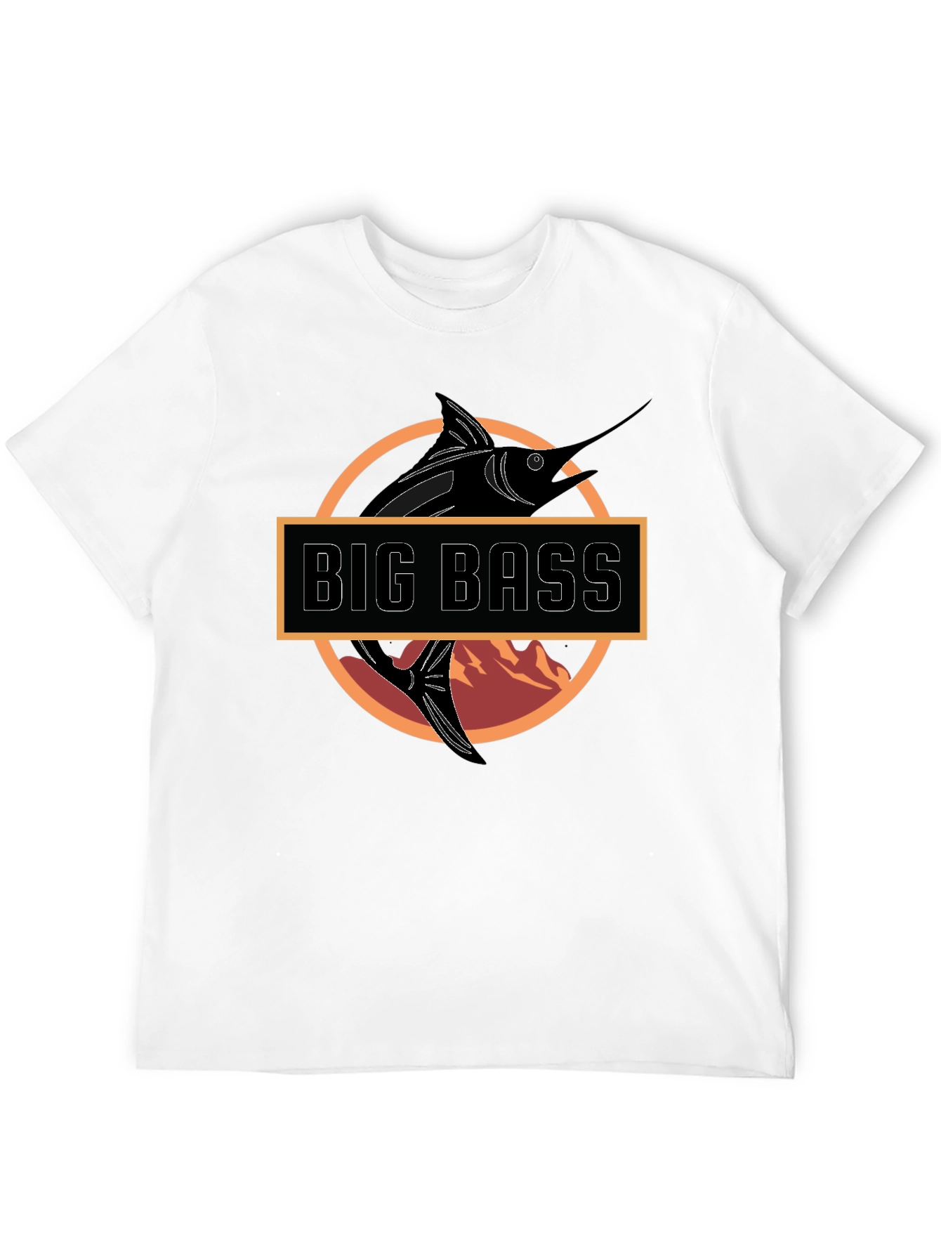 Big Bass Graphic Tee - Fishing T-Shirt