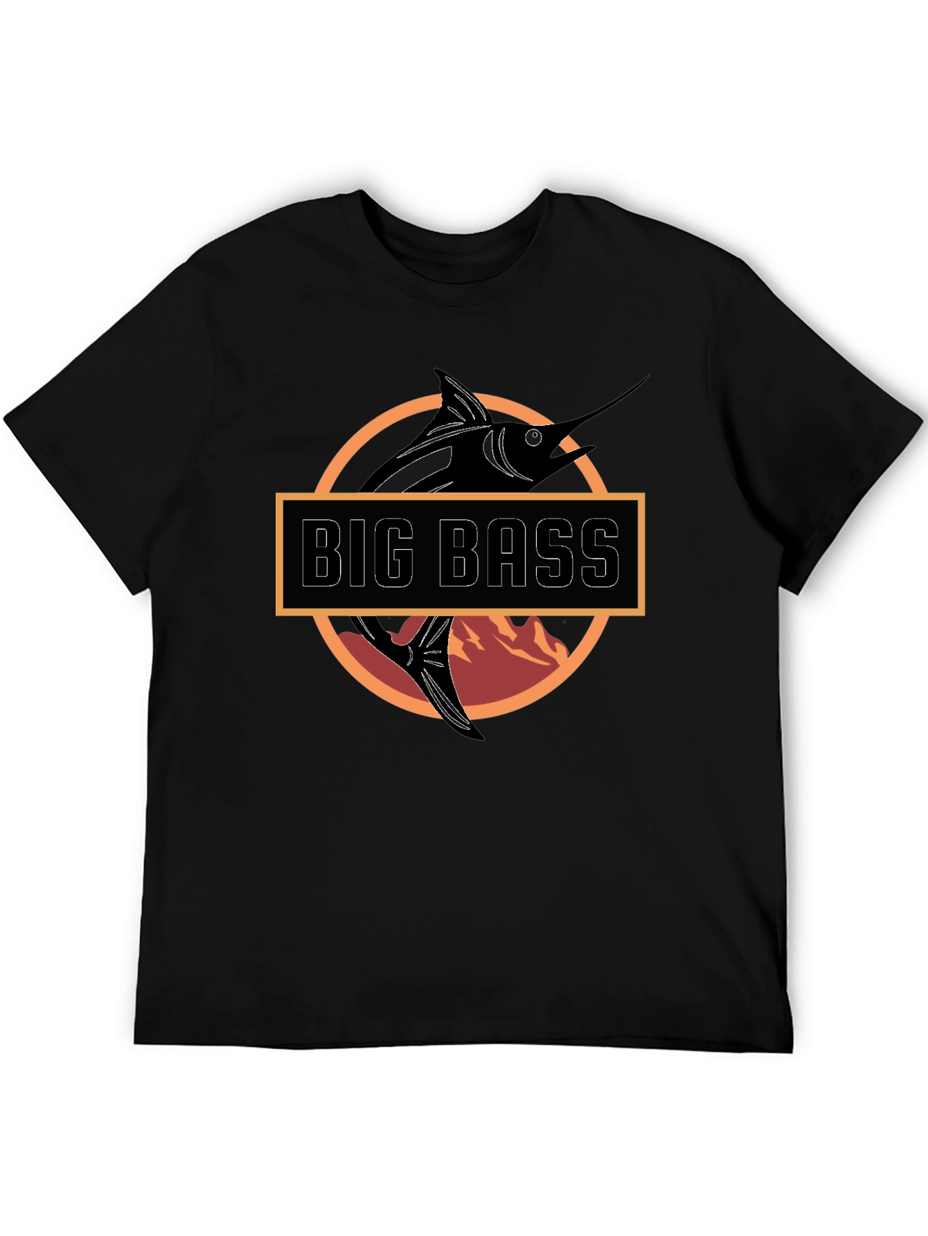 Big Bass Graphic Tee - Fishing T-Shirt