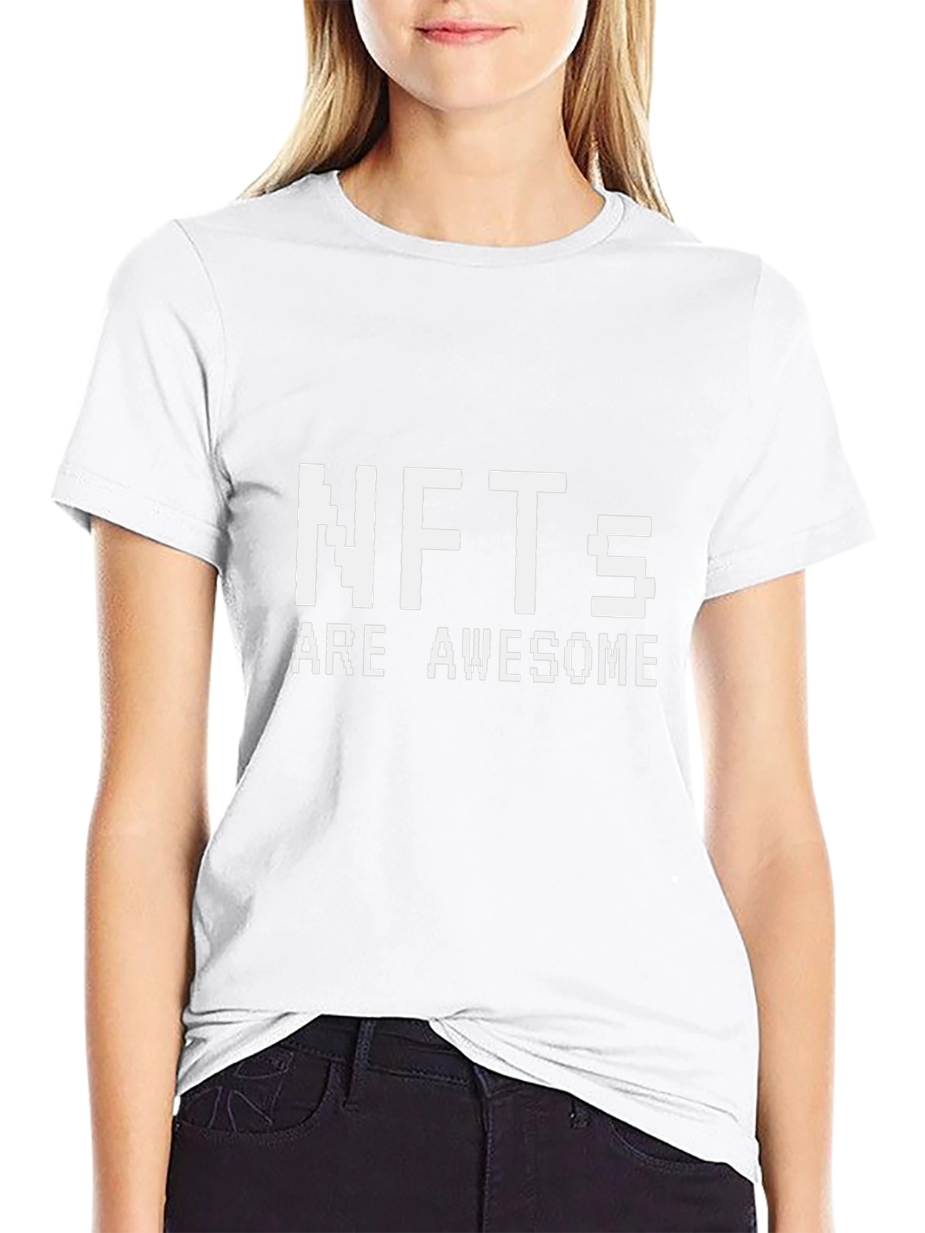 NFTs Are Awesome Graphic Tee - Black