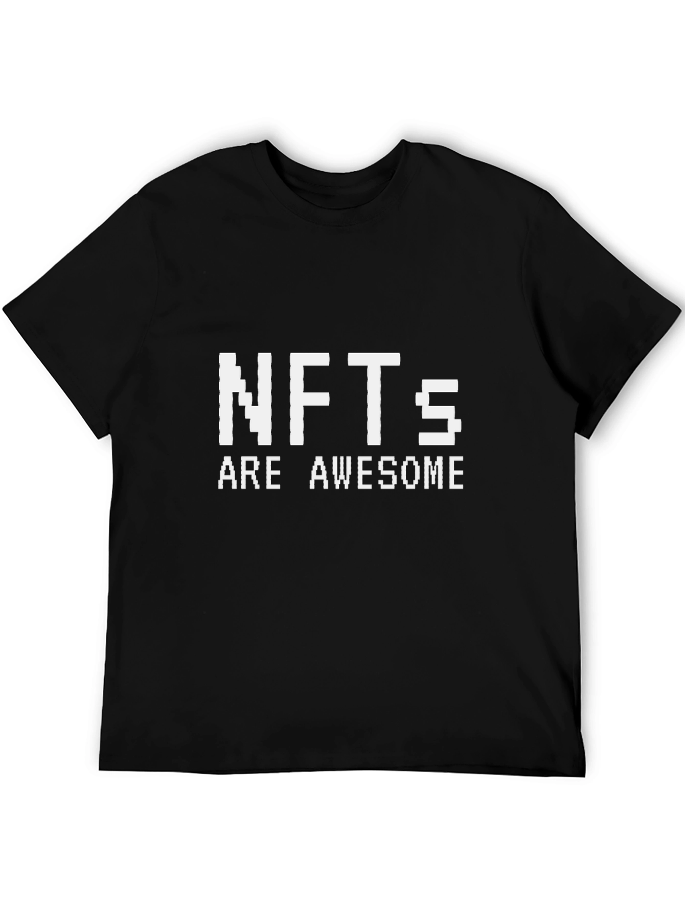 NFTs Are Awesome Graphic Tee - Black