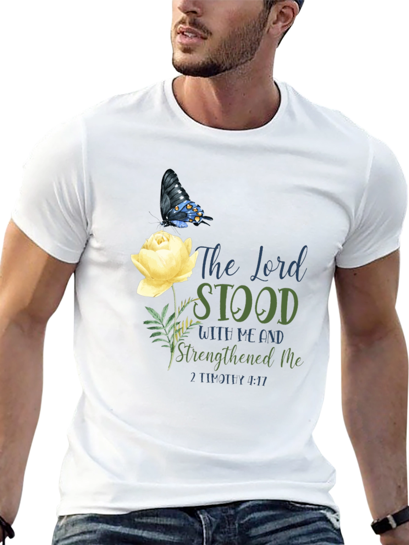 The Lord Stood With Me Christian T-Shirt
