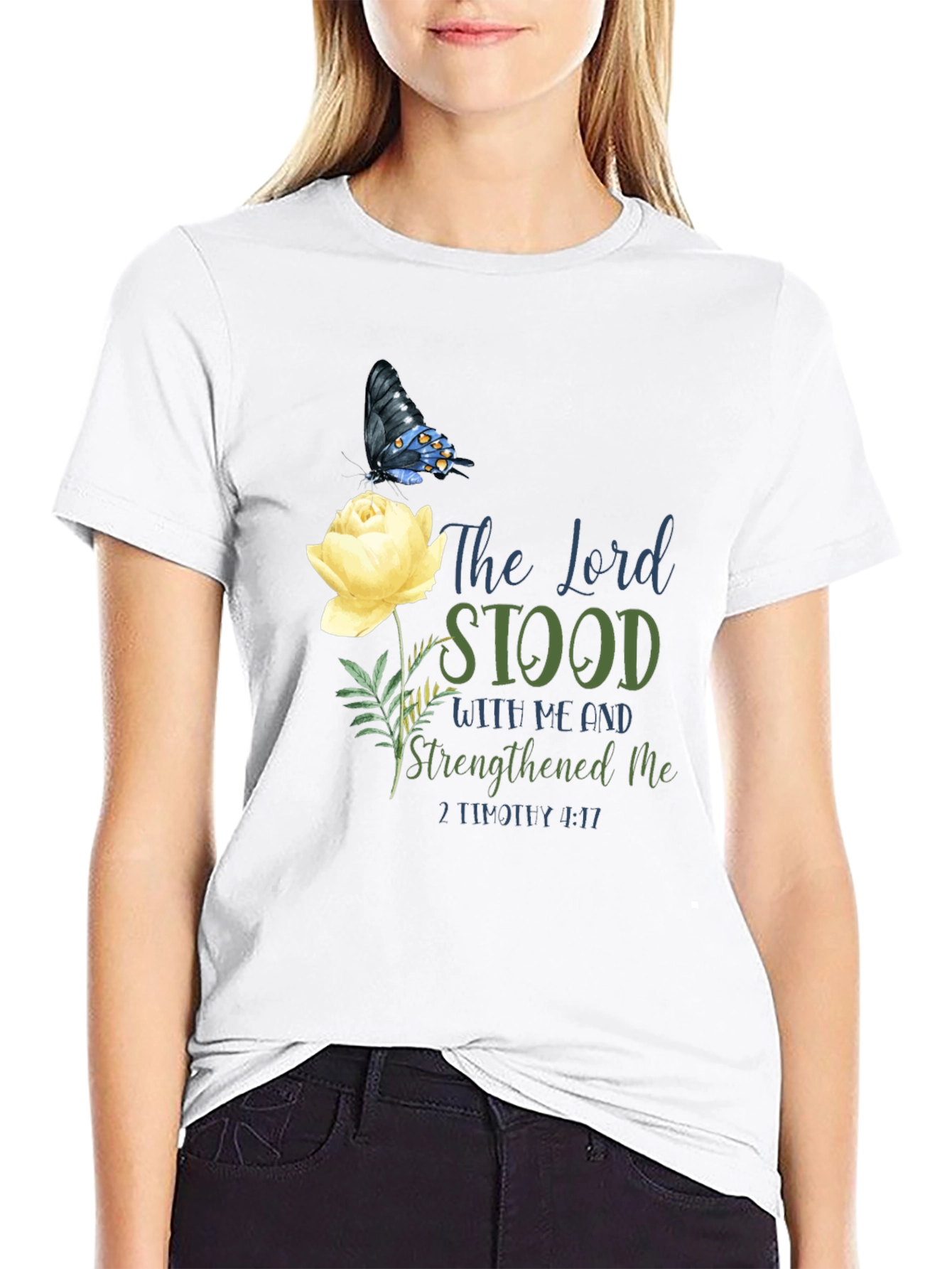 The Lord Stood With Me Christian T-Shirt