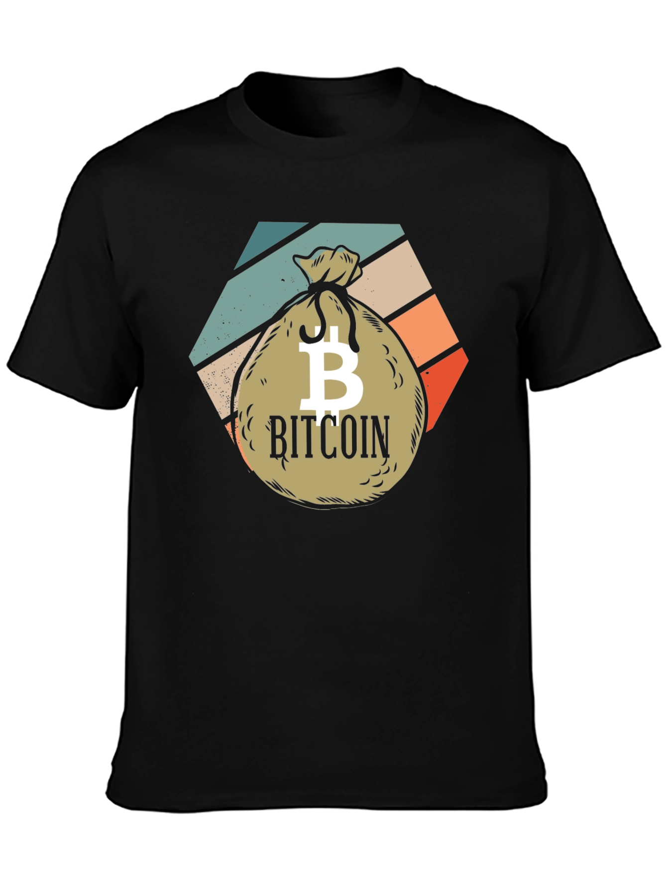 Bitcoin Retro Style T-Shirt - Crypto Investor Tee