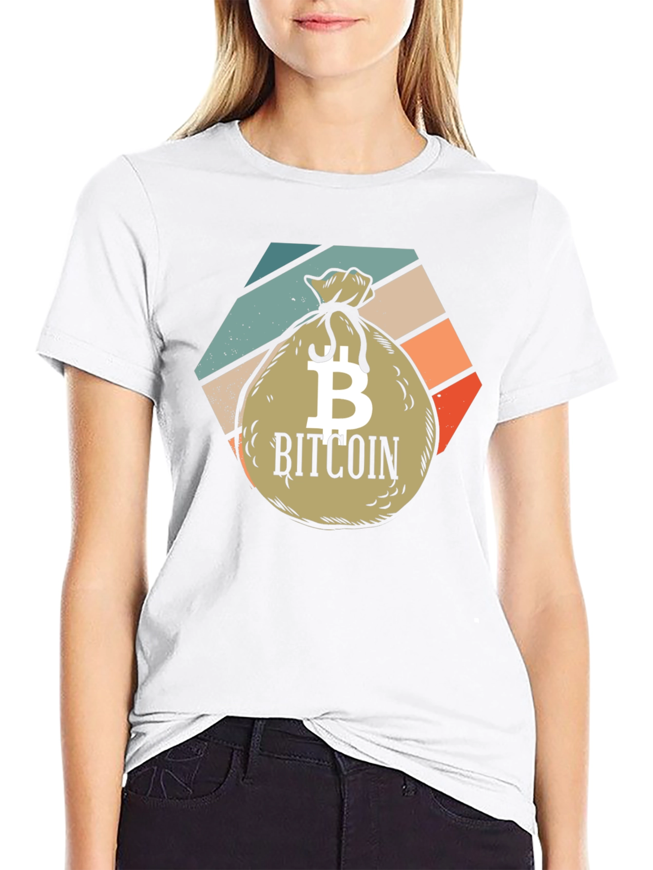 Bitcoin Retro Style T-Shirt - Crypto Investor Tee