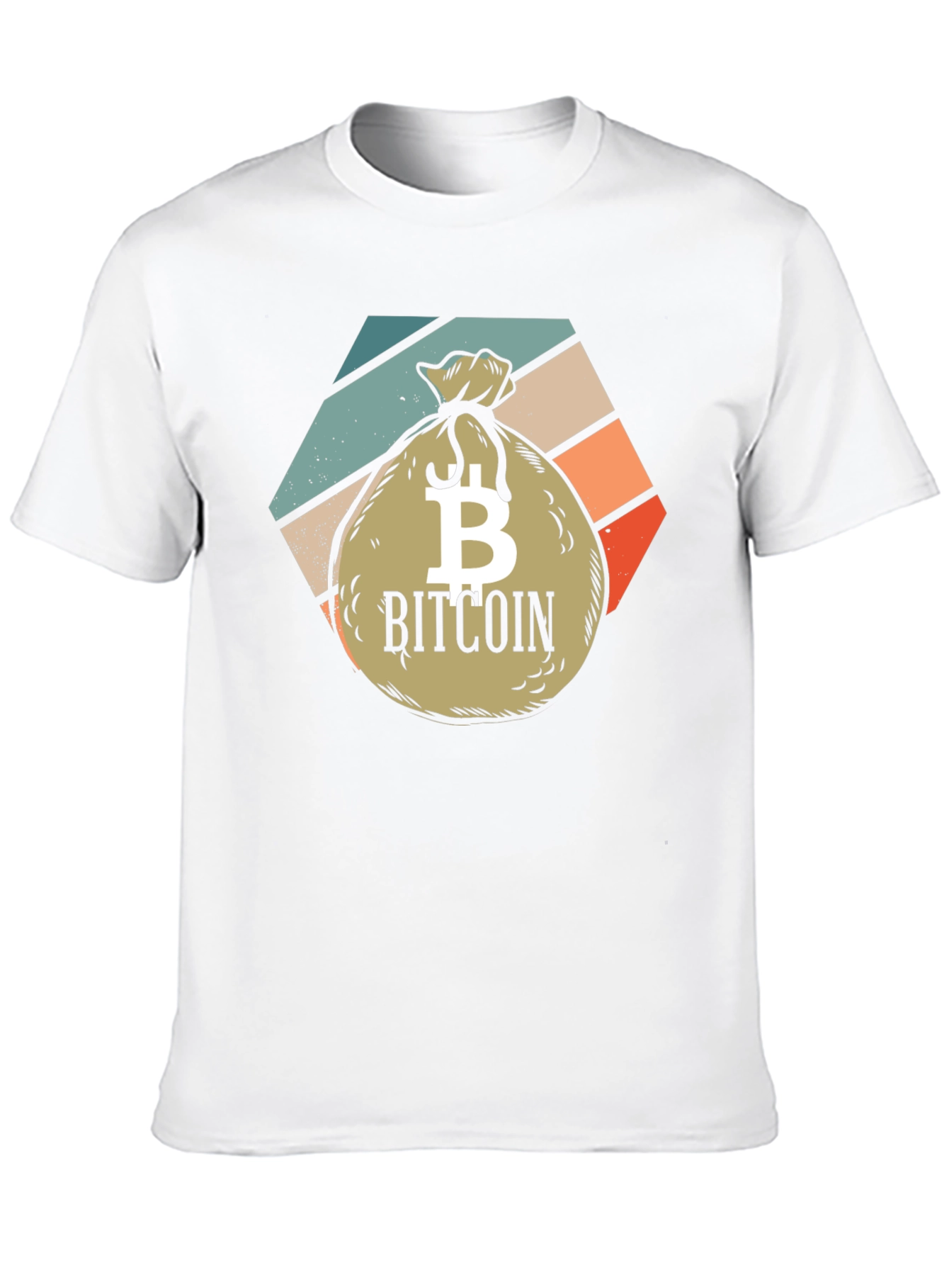 Bitcoin Retro Style T-Shirt - Crypto Investor Tee