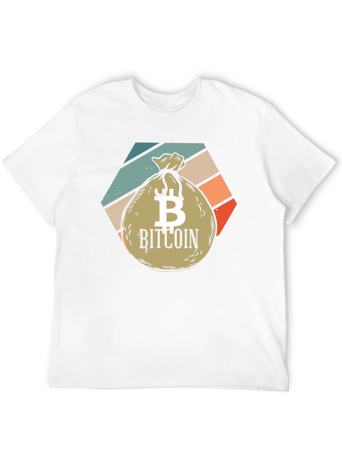 Bitcoin Retro Style T-Shirt - Crypto Investor Tee
