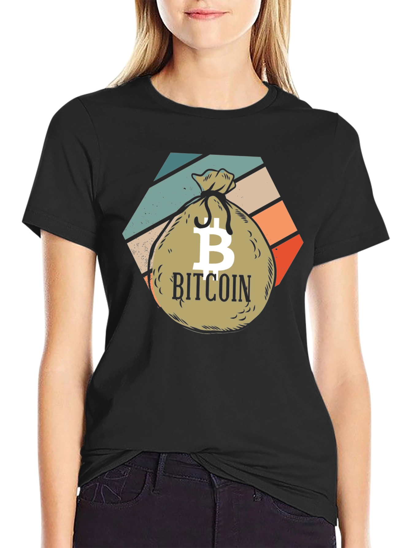 Bitcoin Retro Style T-Shirt - Crypto Investor Tee