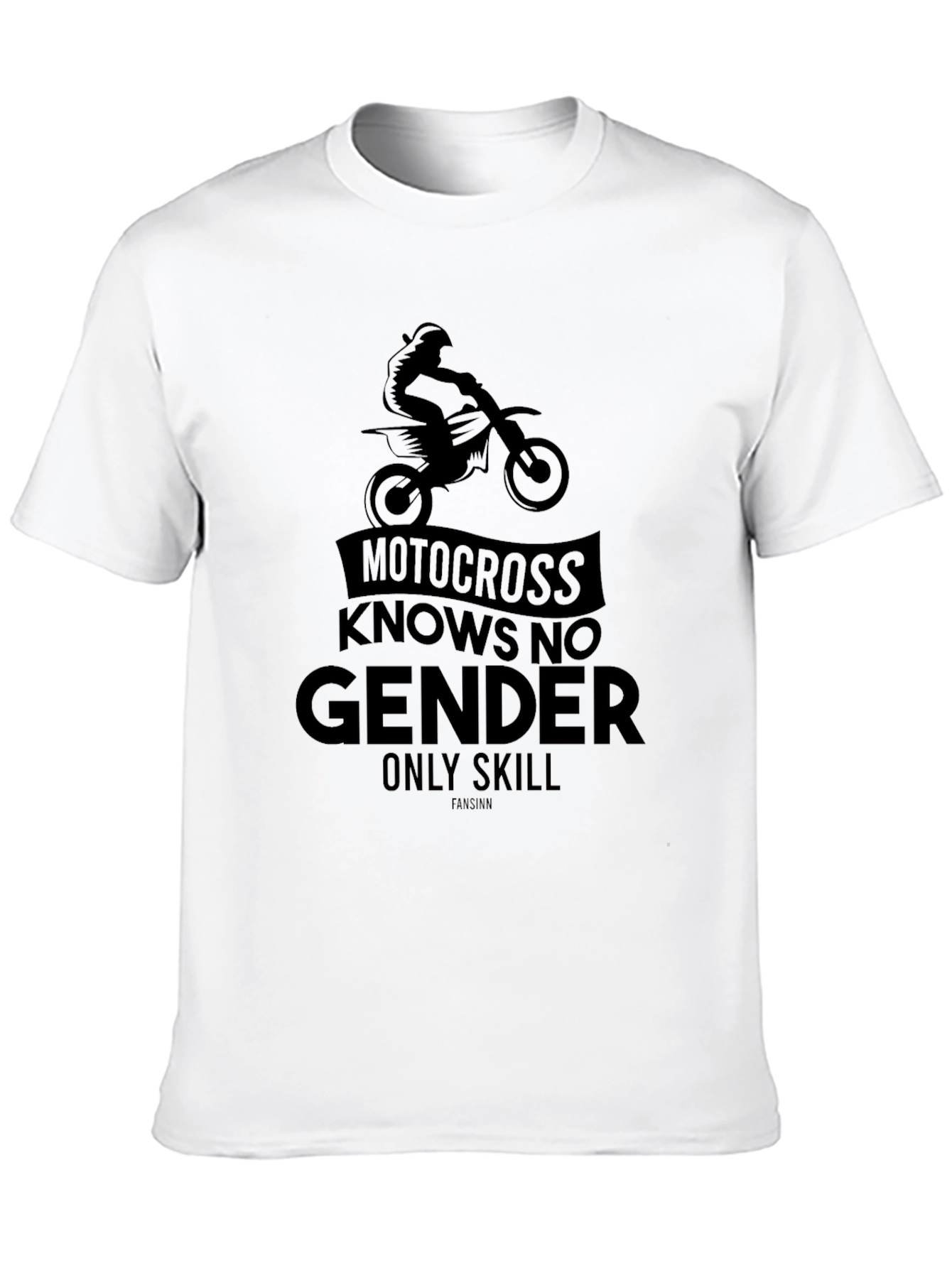 Motocross Knows No Gender T-Shirt - Unisex