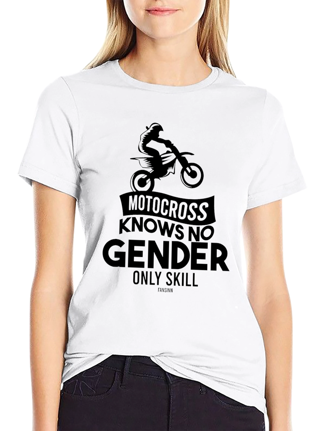 Motocross Knows No Gender T-Shirt - Unisex