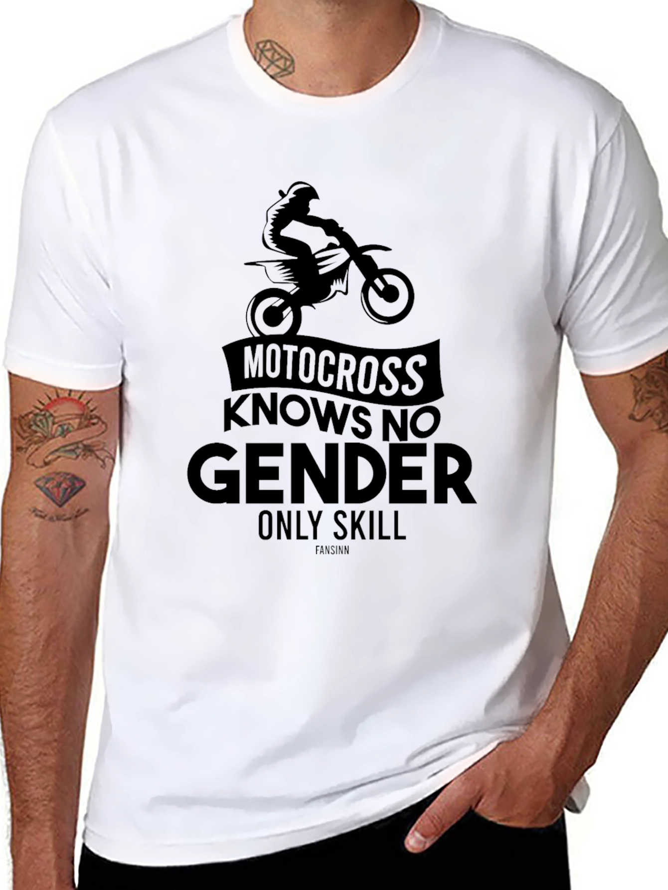 Motocross Knows No Gender T-Shirt - Unisex