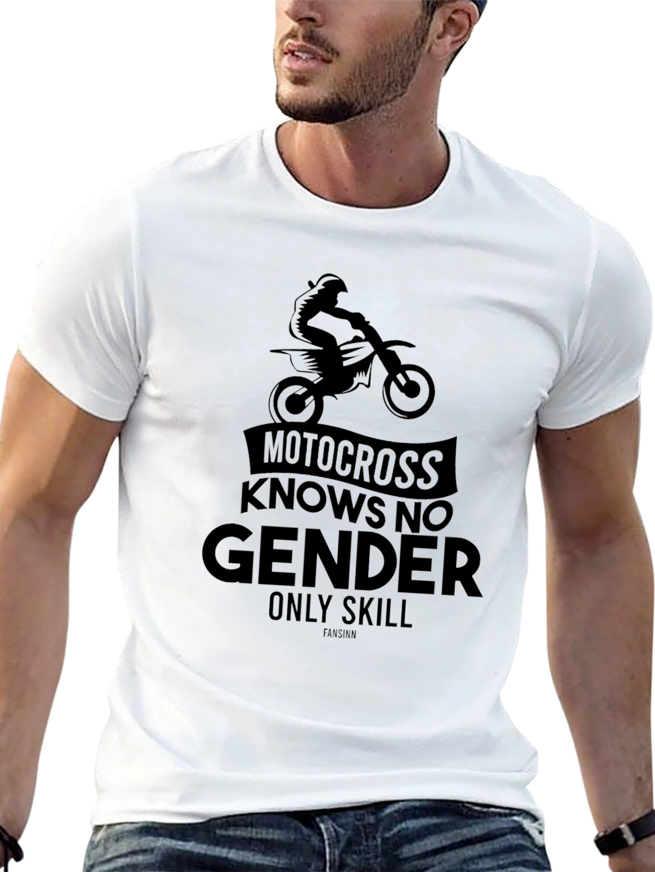Motocross Knows No Gender T-Shirt - Unisex
