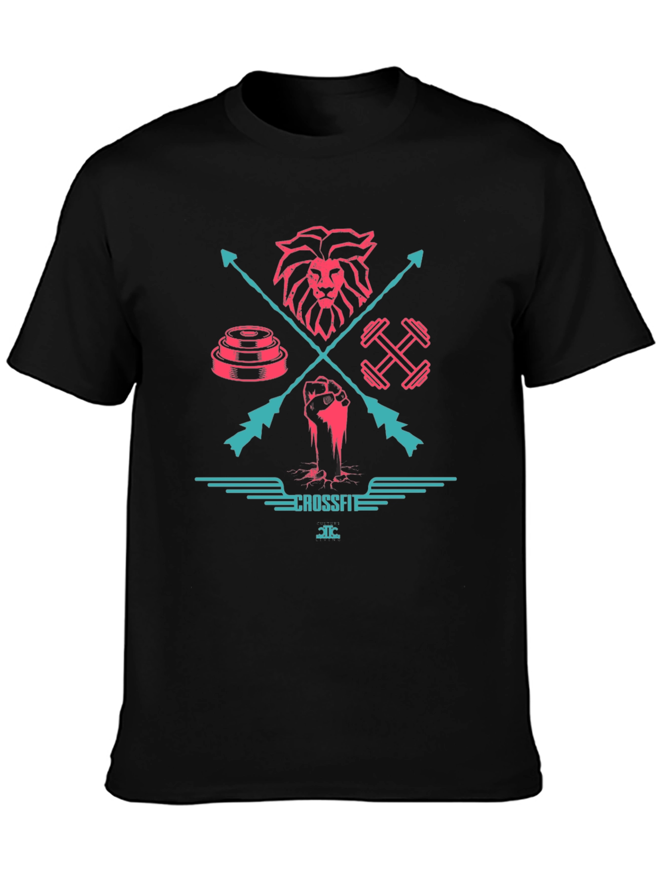 Crossfit Design Black T-Shirt