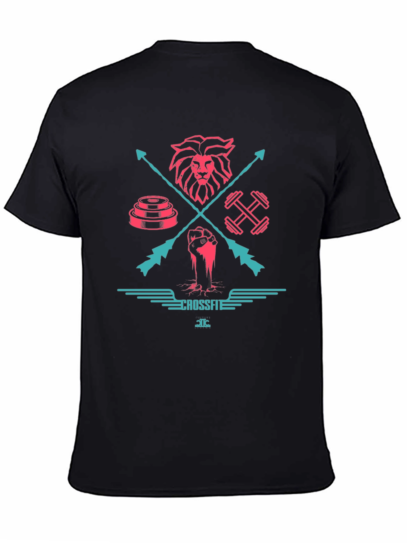 Crossfit Design Black T-Shirt