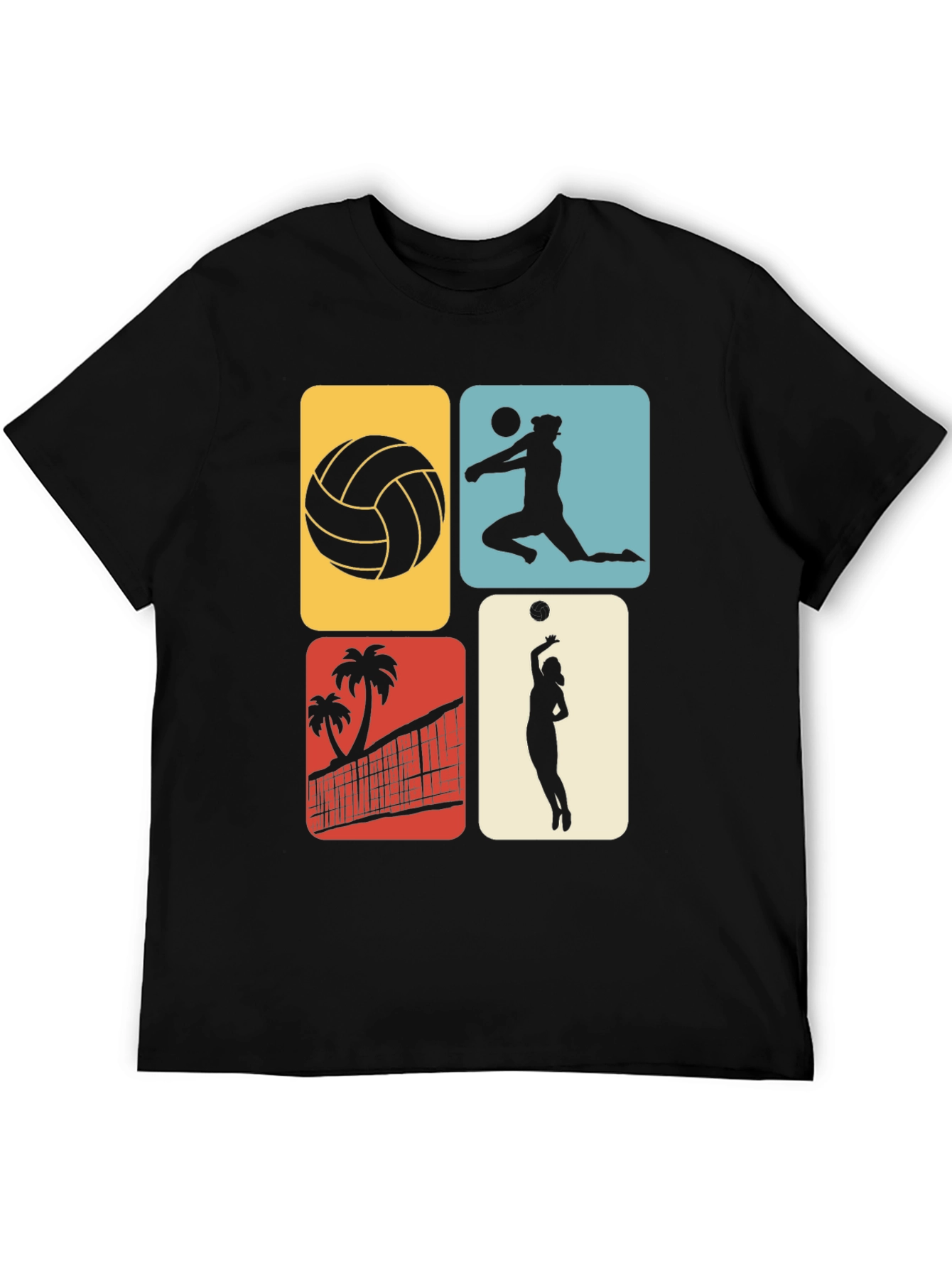 Volleyball Graphic Tee - Beach Vibes Unisex T-Shirt