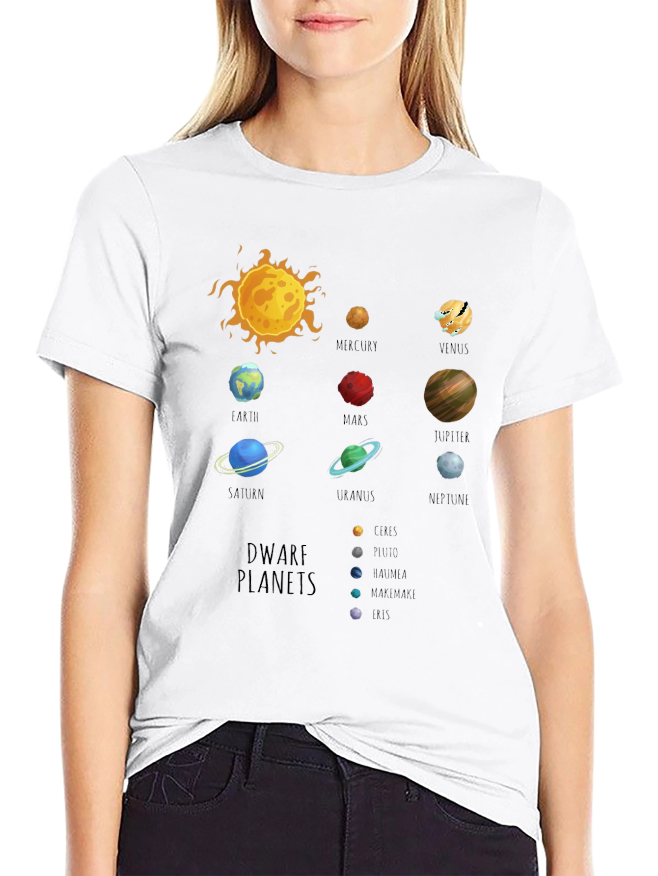 Planets Graphic T-Shirt - Astronomy Style
