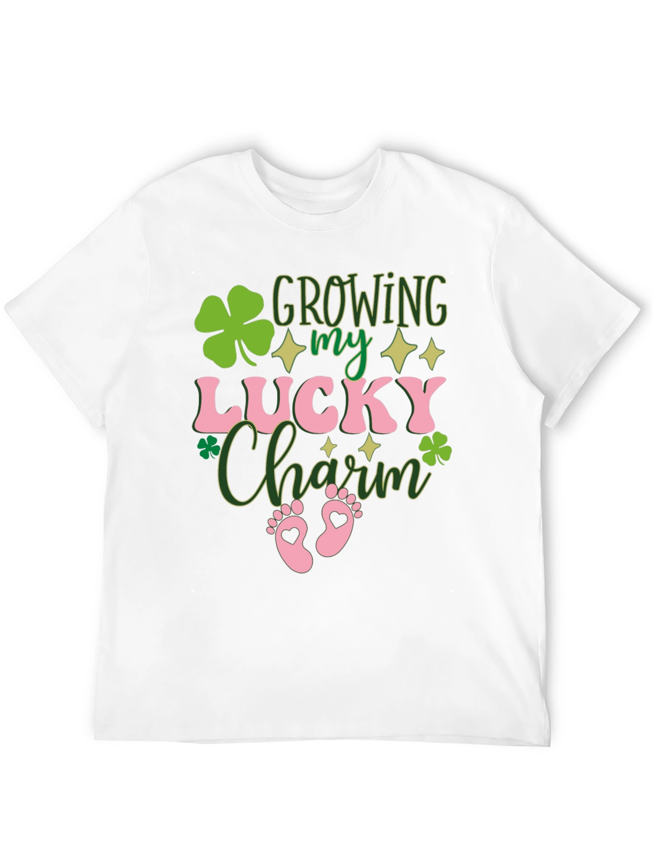 Growing My Lucky Charm St. Patricks Day T-Shirt