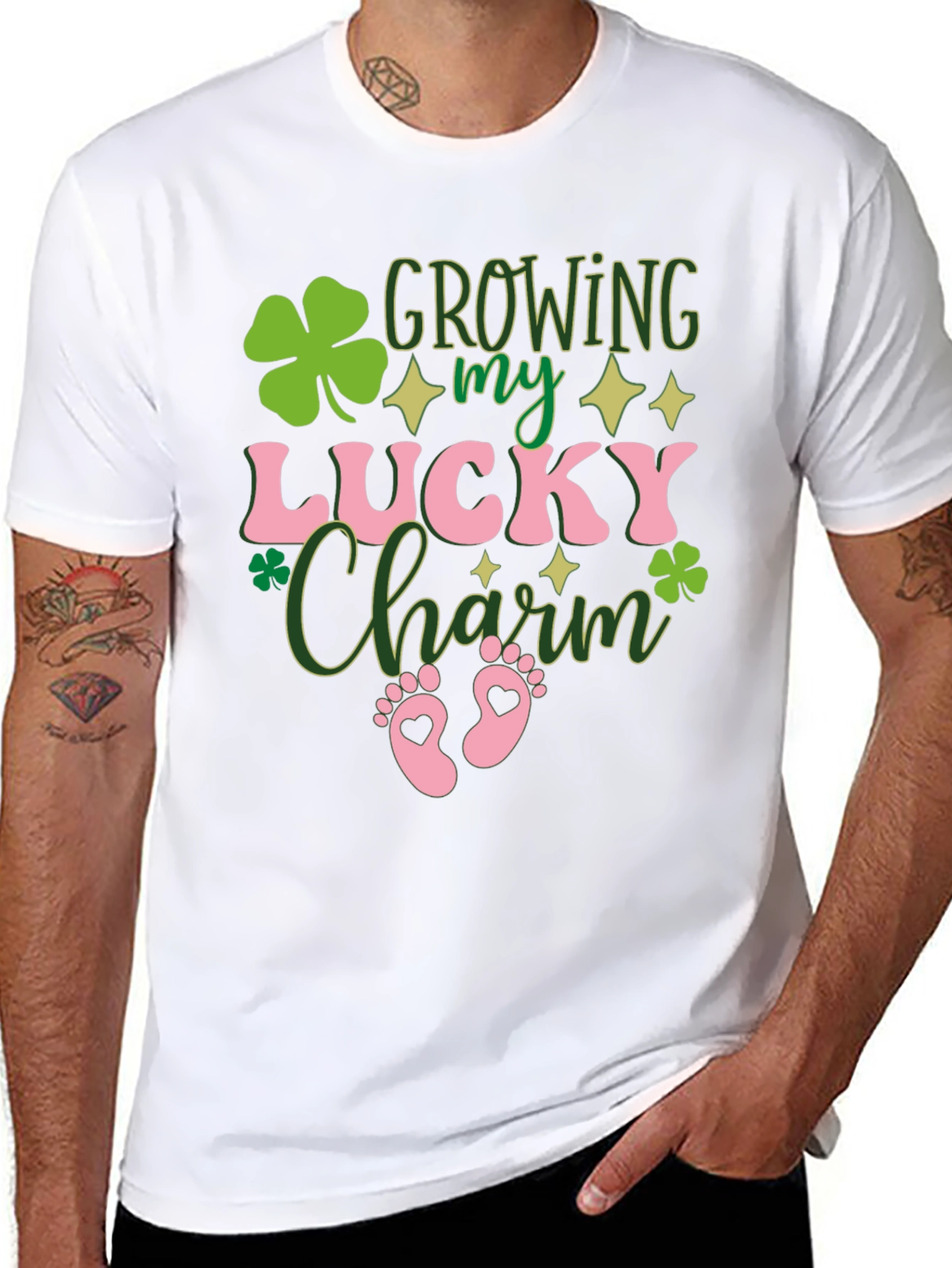 Growing My Lucky Charm St. Patricks Day T-Shirt