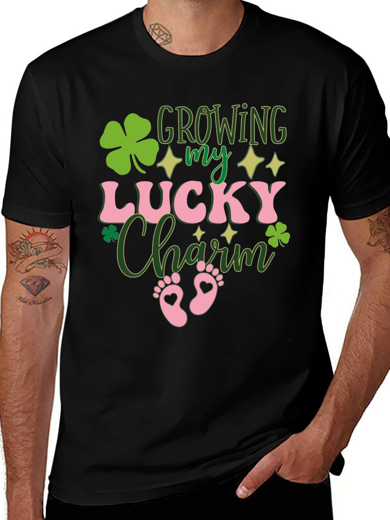Growing My Lucky Charm St. Patricks Day T-Shirt