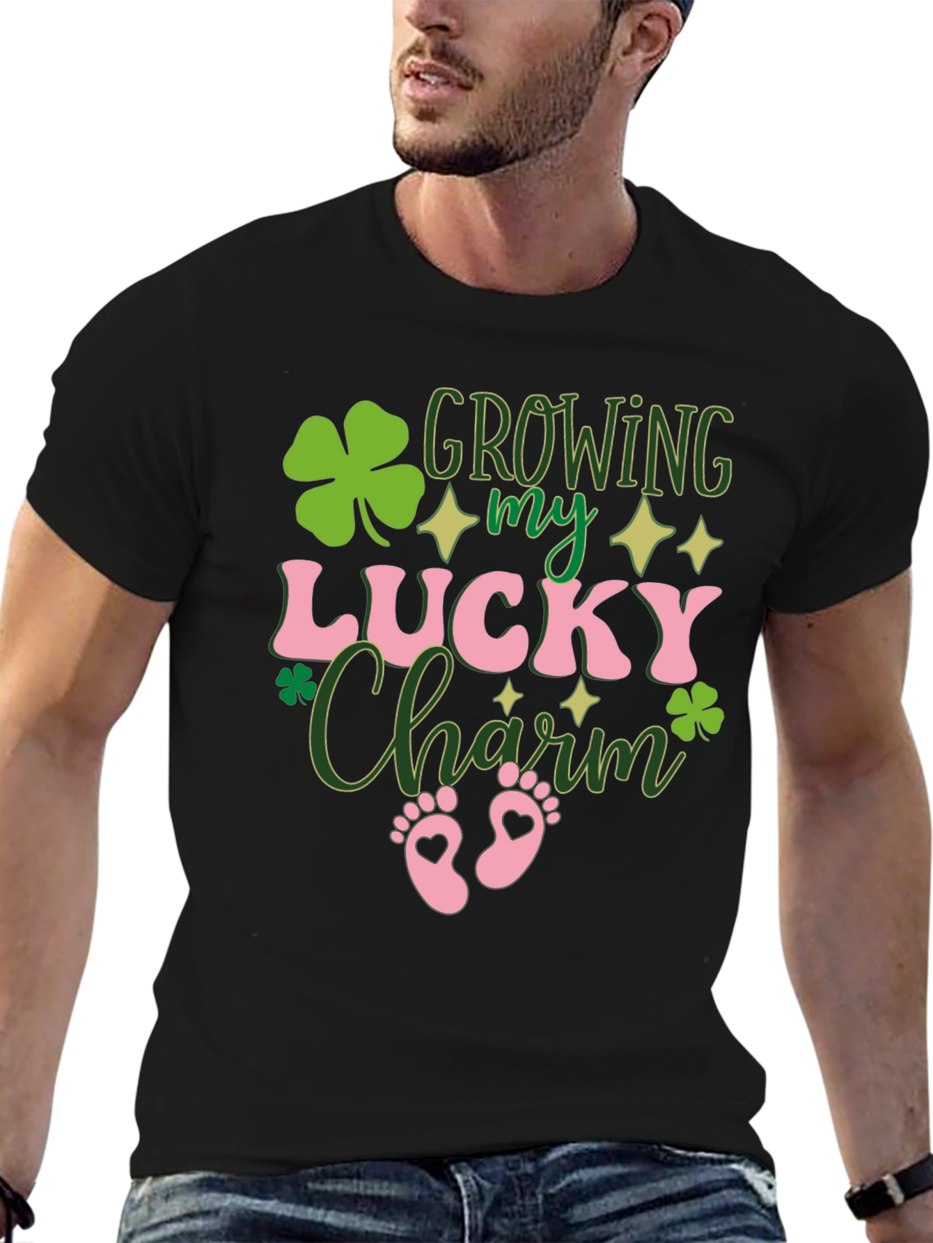 Growing My Lucky Charm St. Patricks Day T-Shirt