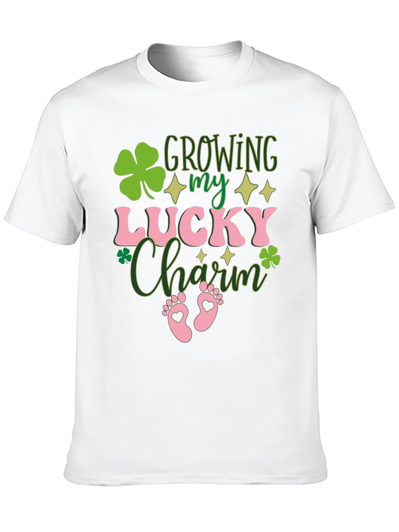 Growing My Lucky Charm St. Patricks Day T-Shirt