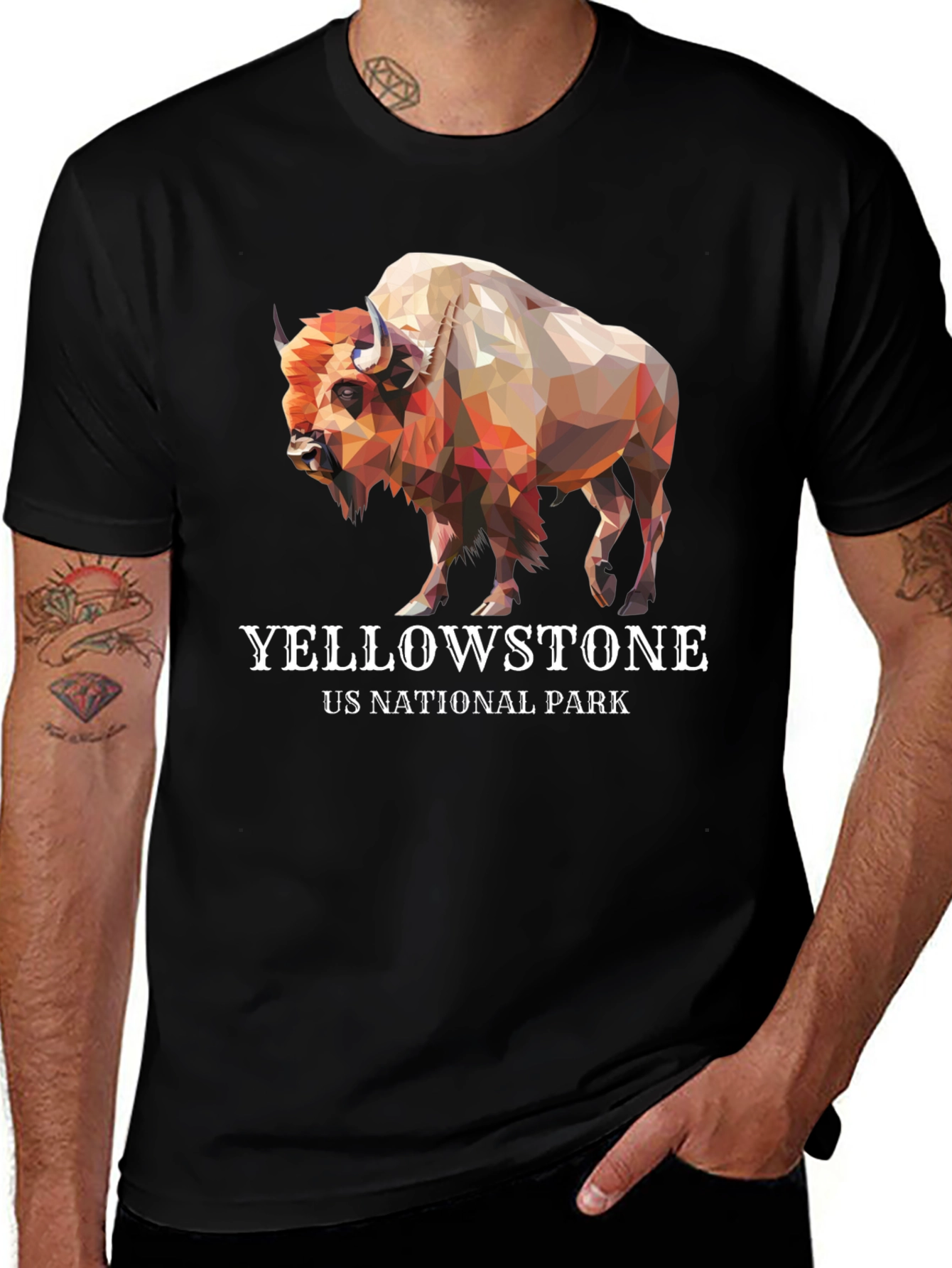 Yellowstone National Park Bison T-Shirt