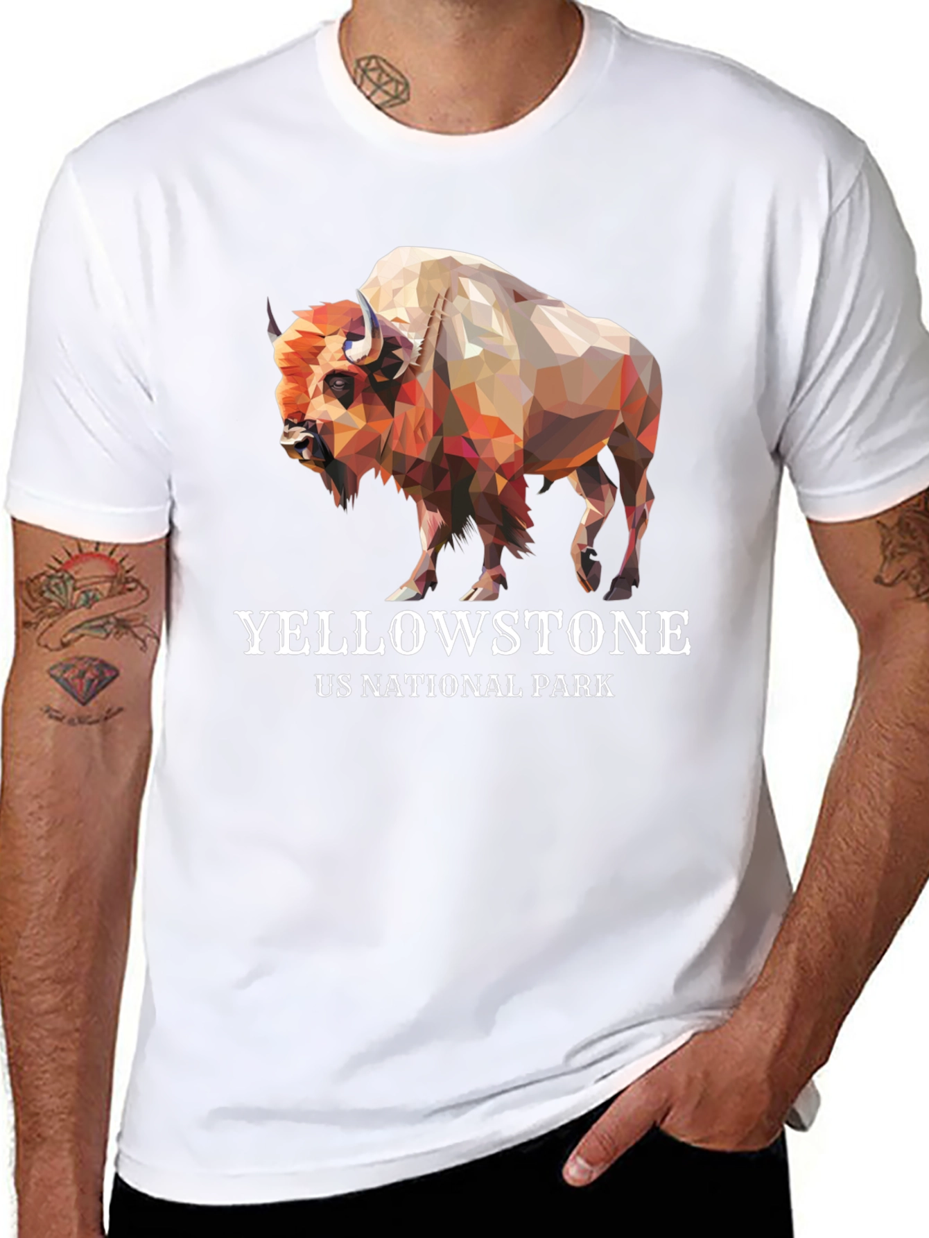 Yellowstone National Park Bison T-Shirt