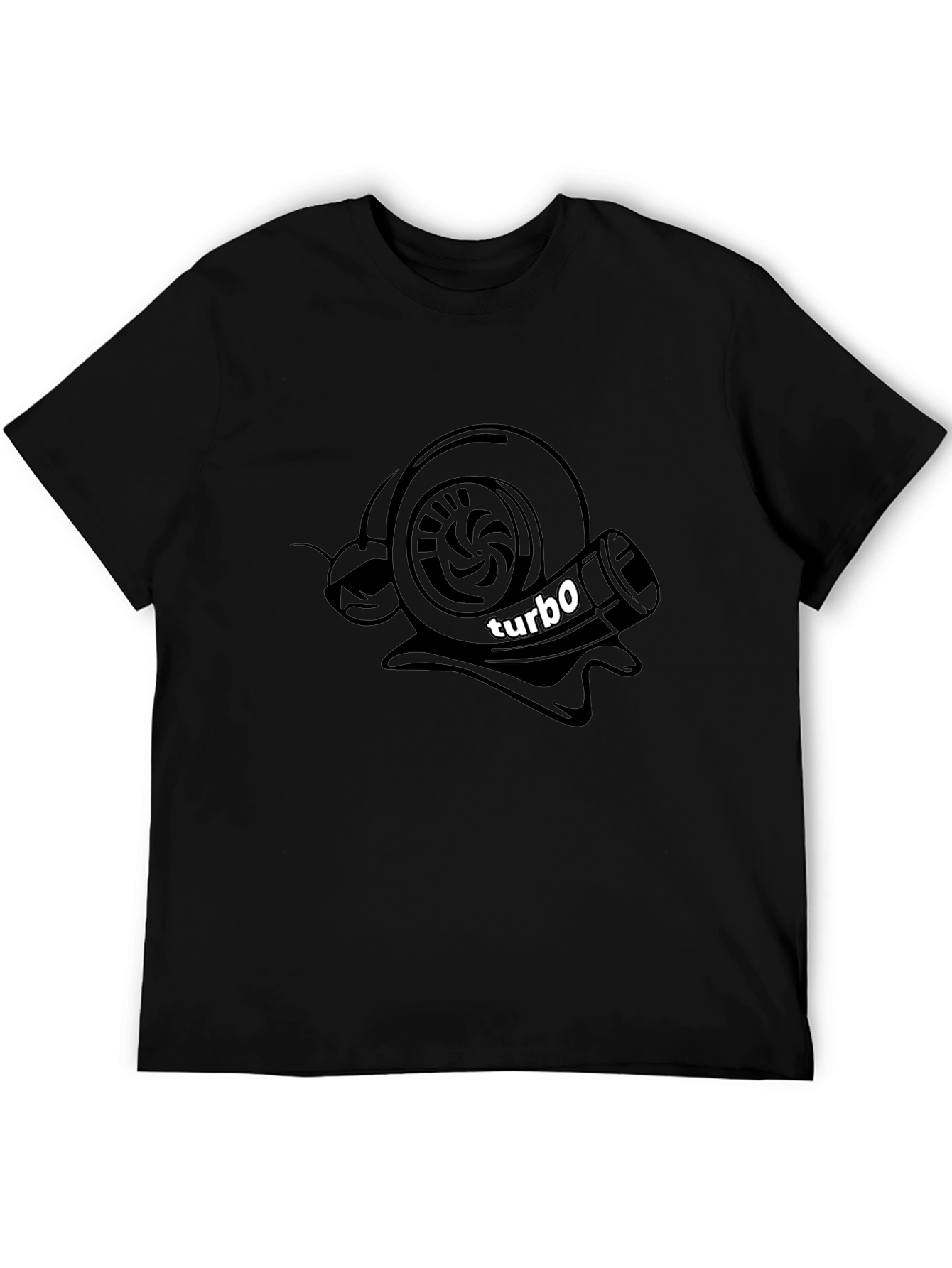 Turbo Snail T-Shirt - Black Graphic Tee