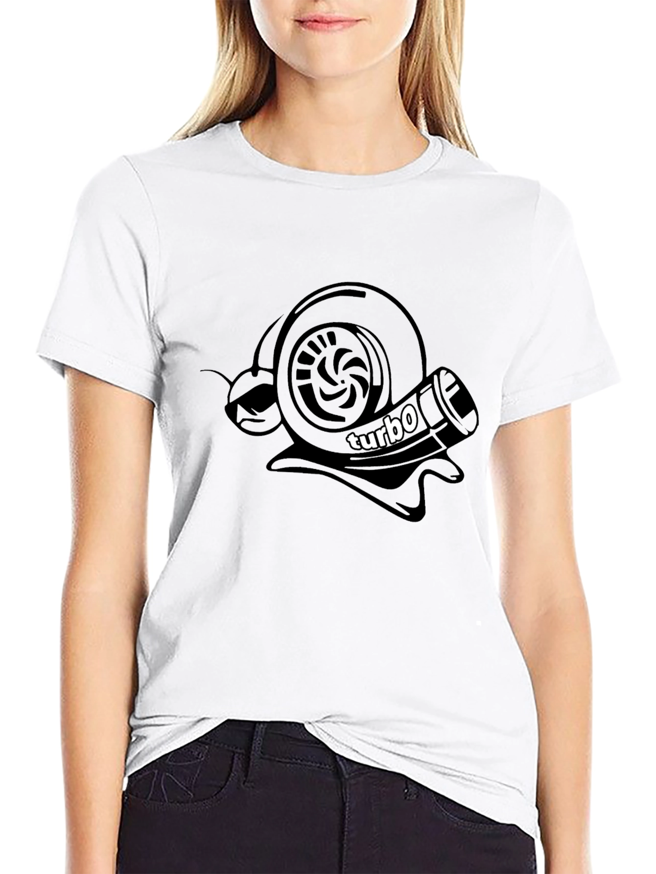 Turbo Snail T-Shirt - Black Graphic Tee