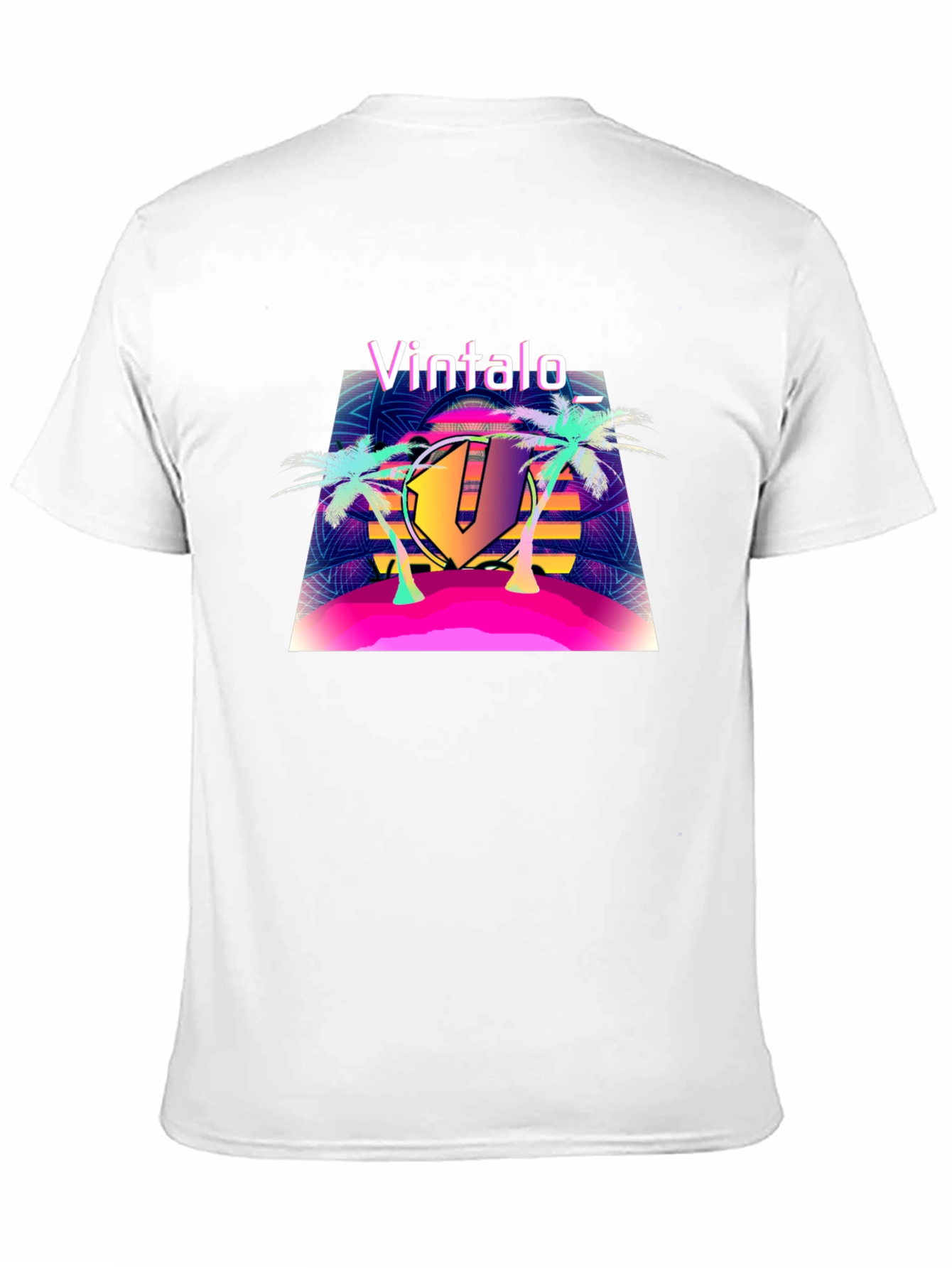 Vintalo Retro Palm Sunset T-Shirt