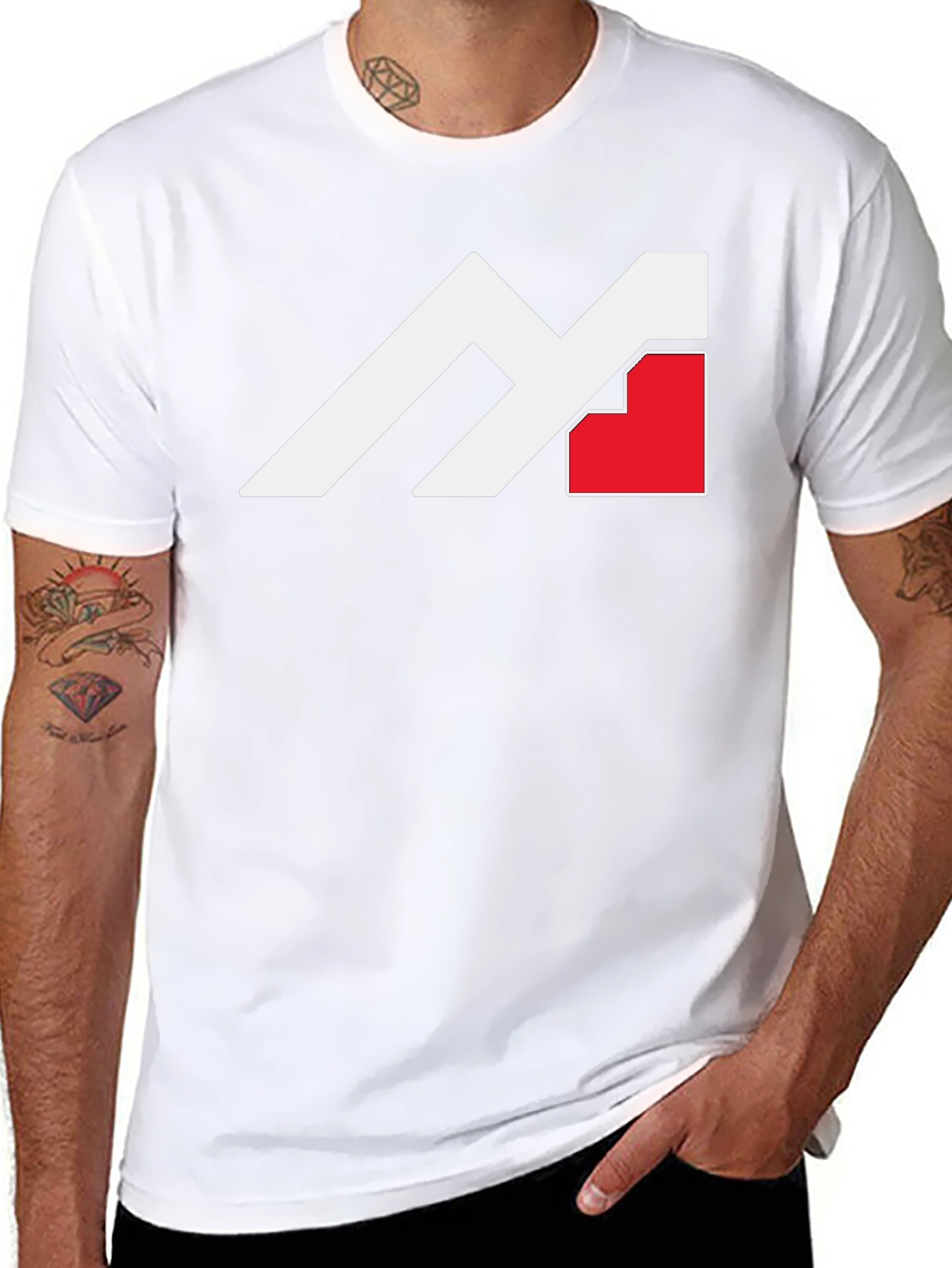 Modern Graphic T-Shirt: Bold Logo Design