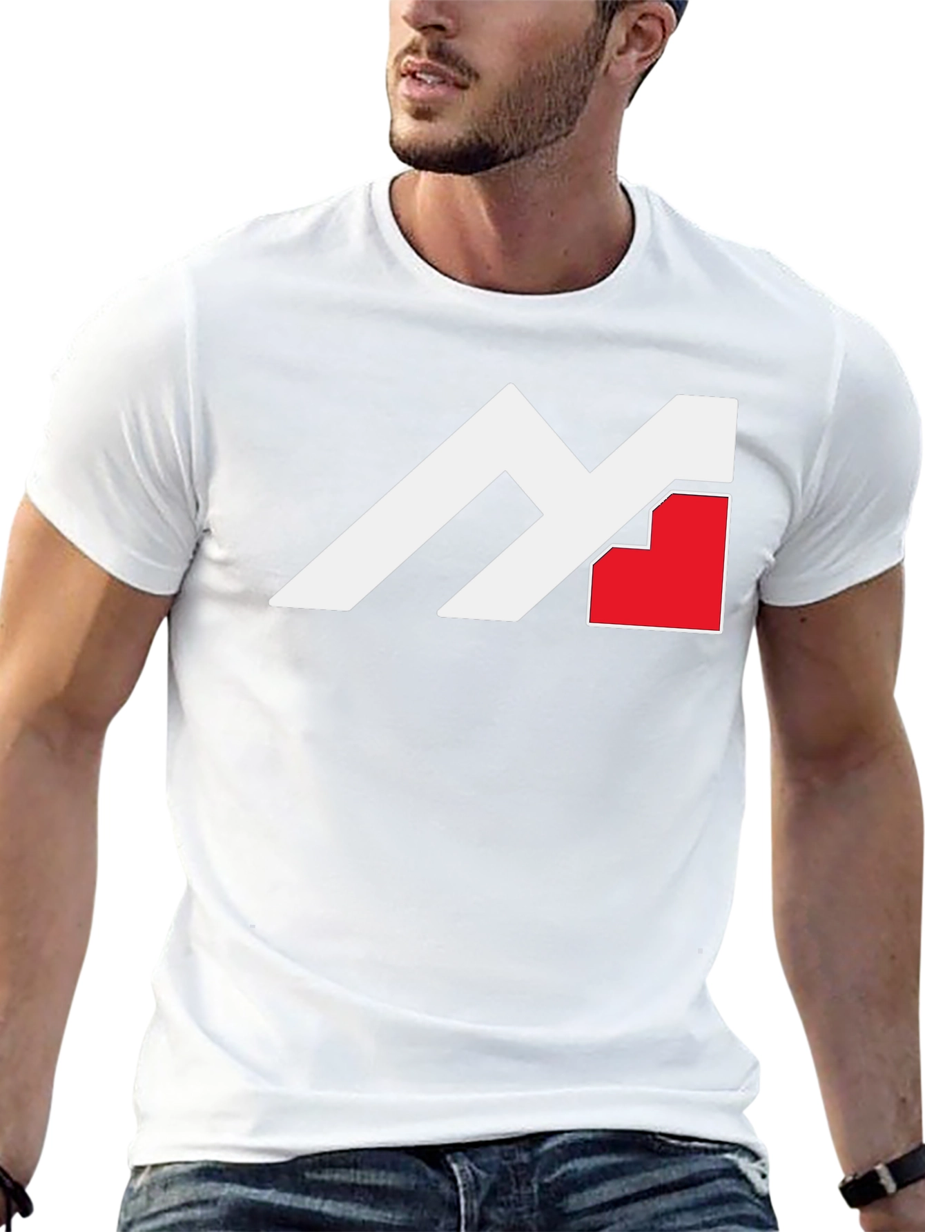 Modern Graphic T-Shirt: Bold Logo Design