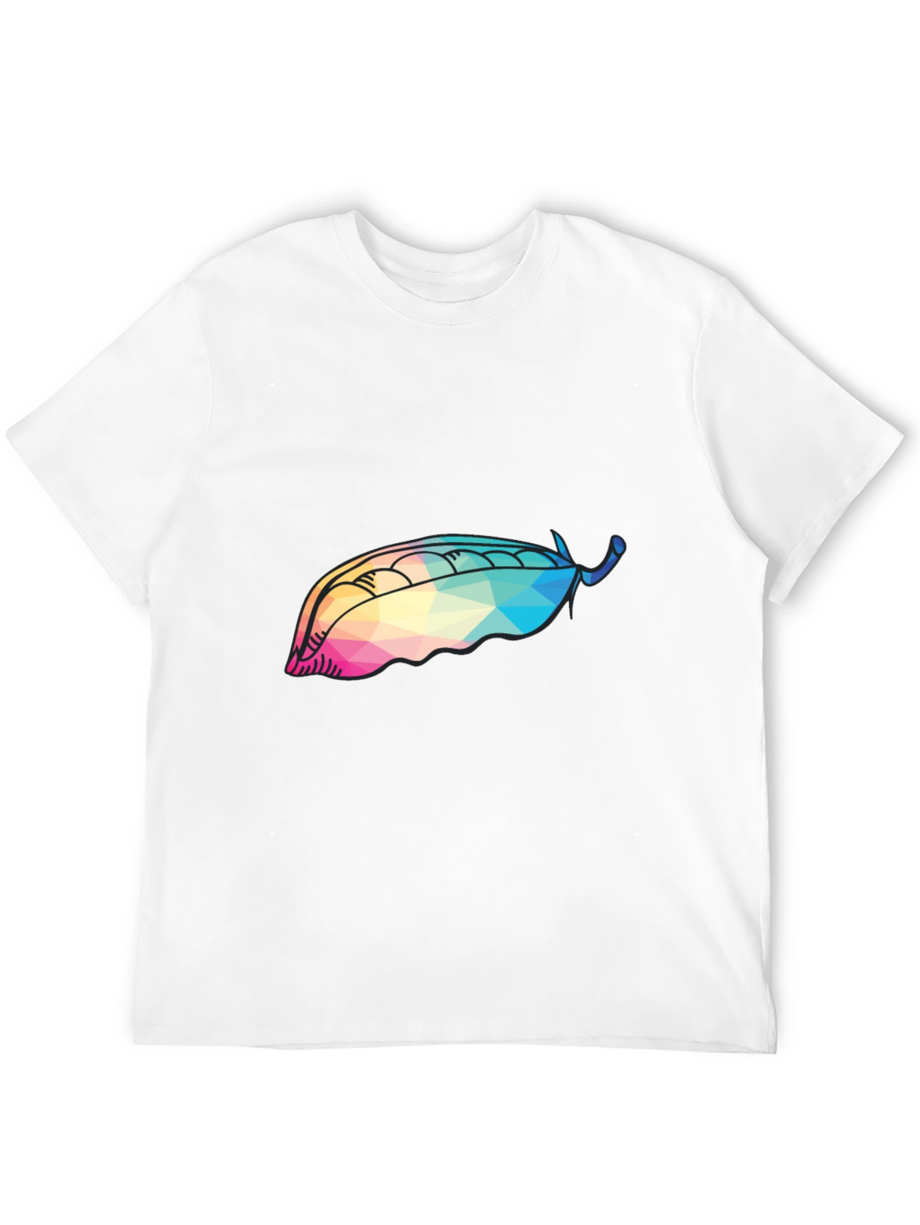 Abstract Pea Pod Graphic Tee
