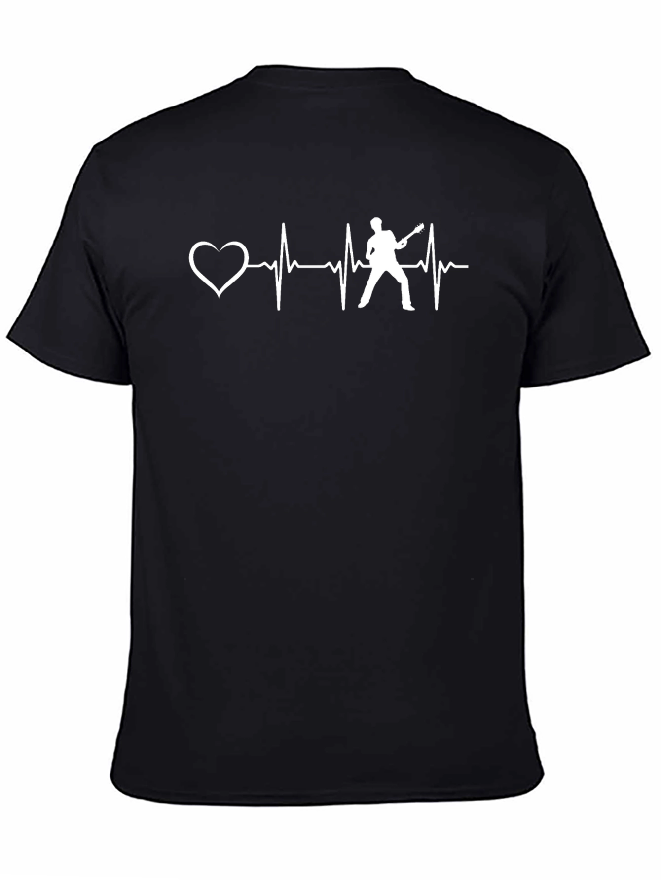 Guitar Heartbeat Graphic Tee