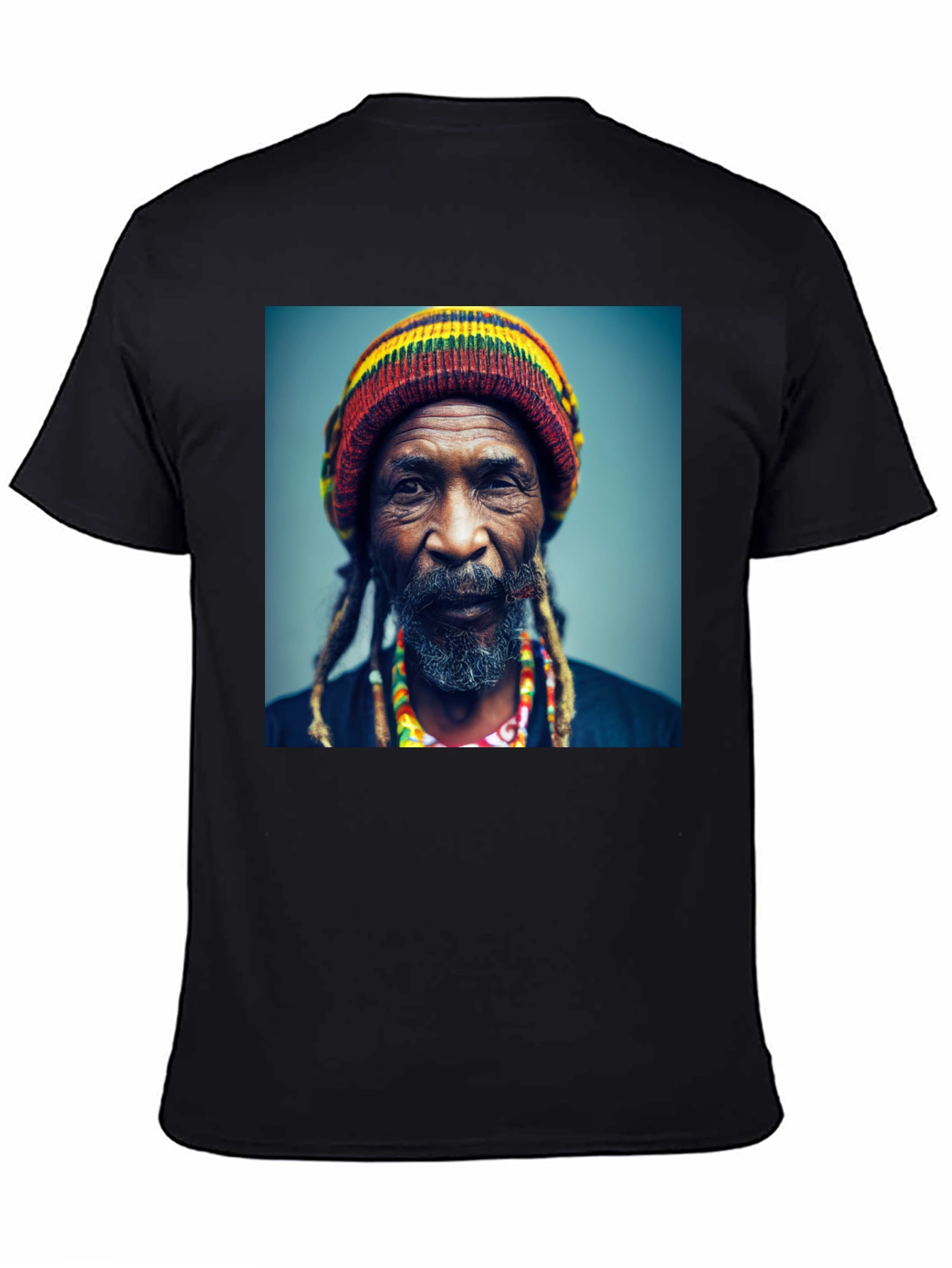 Rasta Man Graphic Tee - Cool Reggae Style