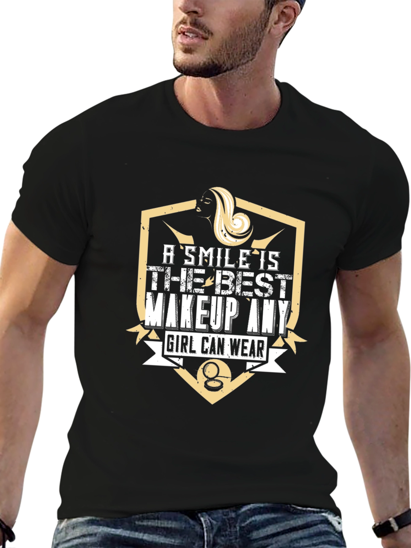 A Smile Is The Best Makeup T-Shirt