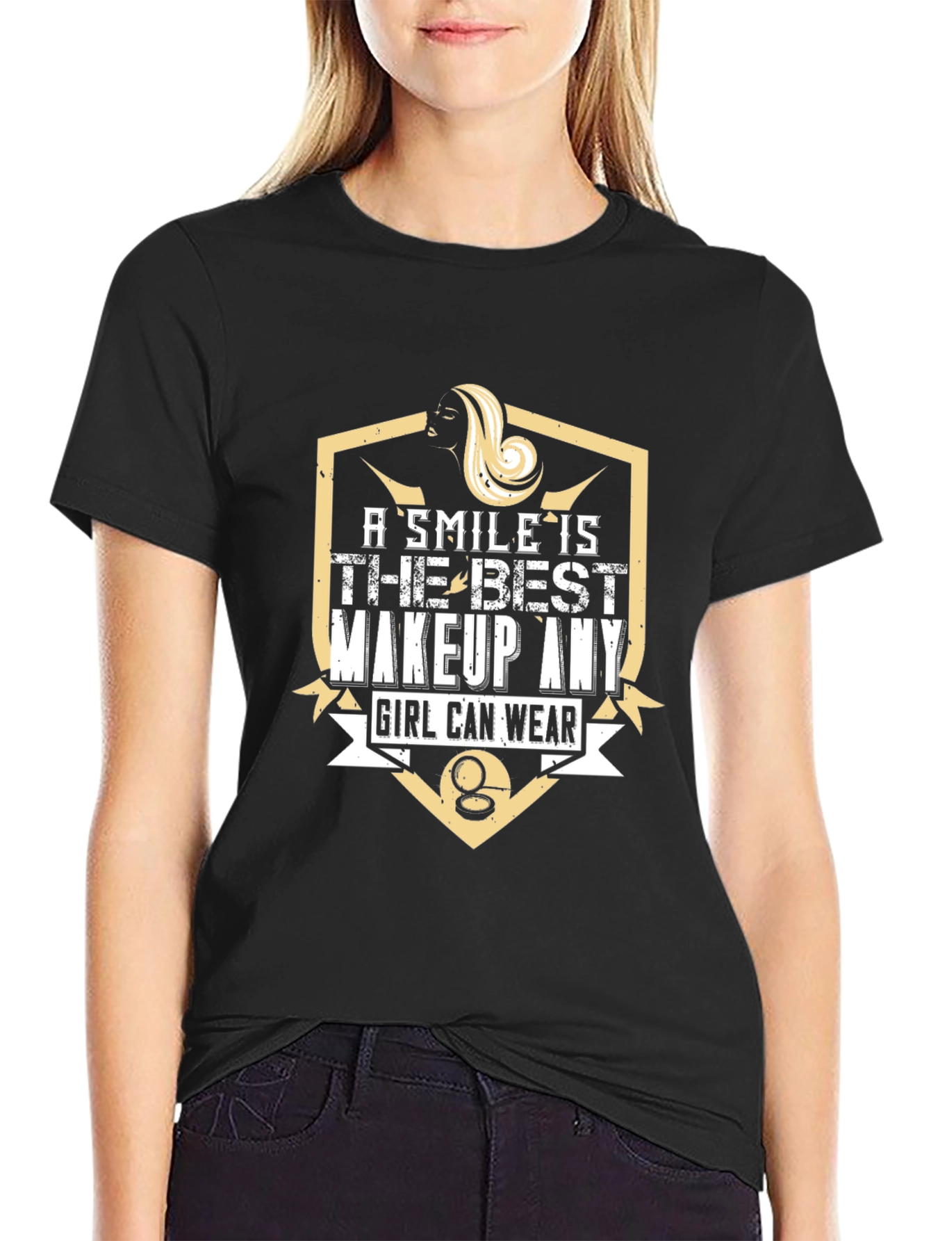 A Smile Is The Best Makeup T-Shirt