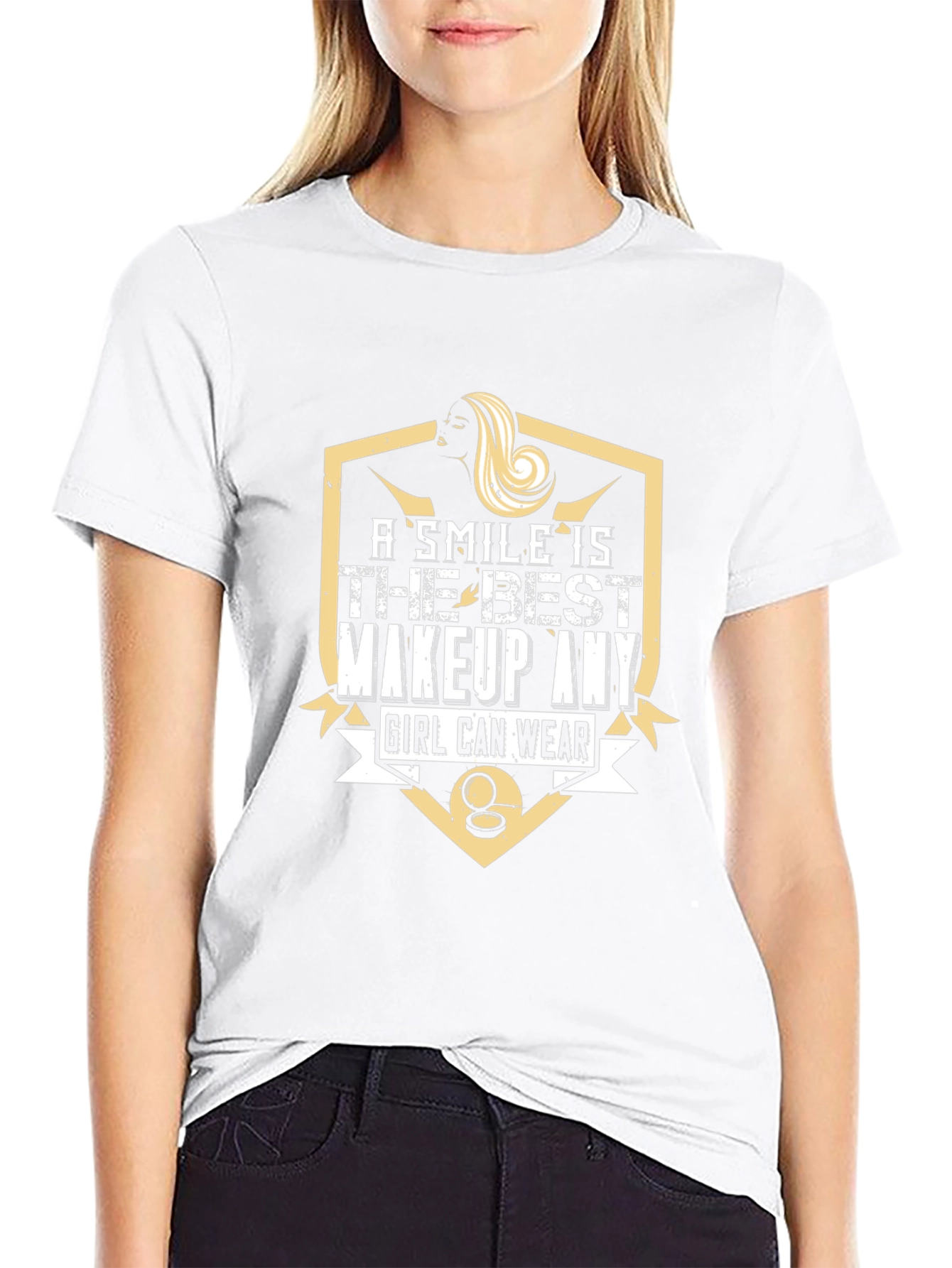 A Smile Is The Best Makeup T-Shirt