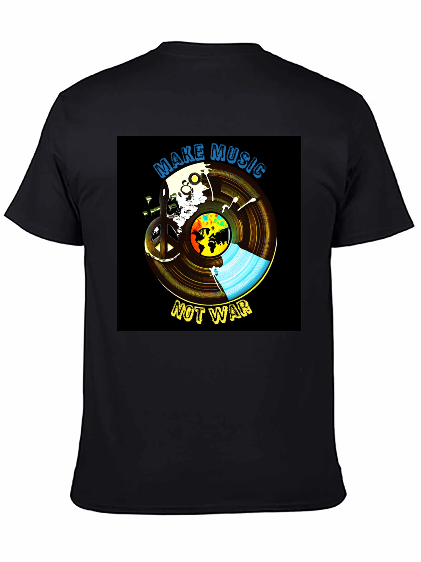 Music Not War Graphic Tee