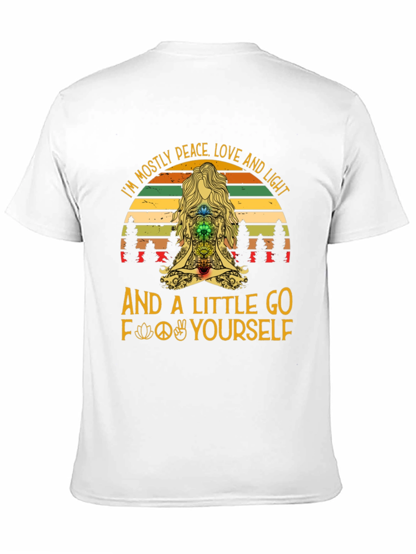 Peace Love and Light Graphic T-Shirt