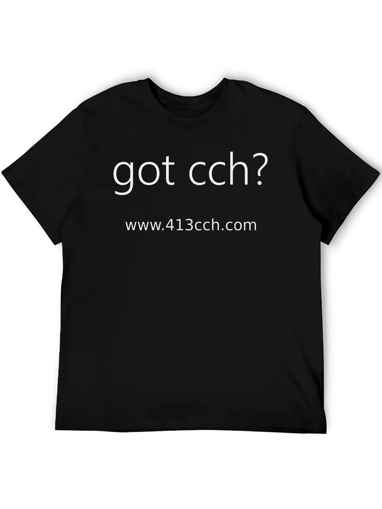 Got CCH? Black Graphic T-Shirt - 413CCH