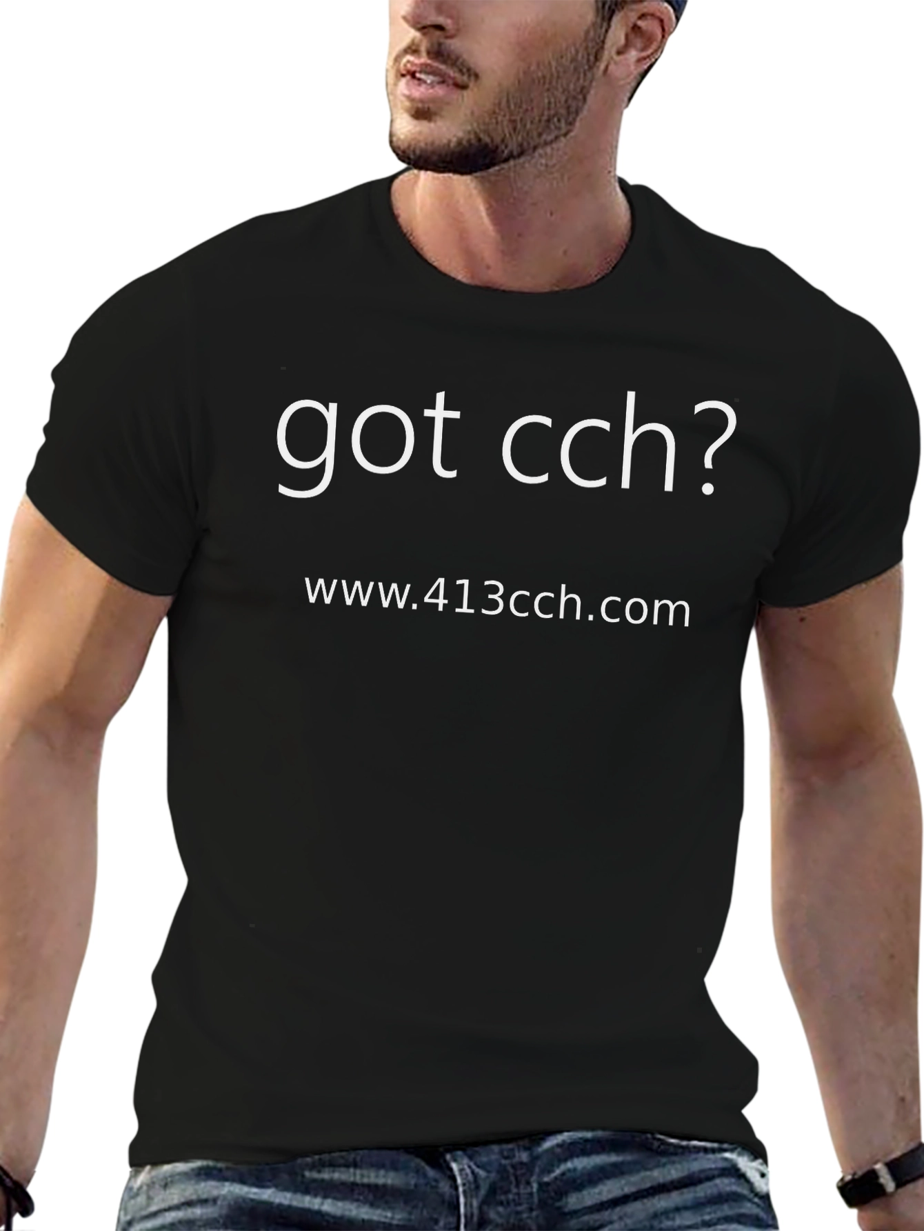 Got CCH? Black Graphic T-Shirt - 413CCH