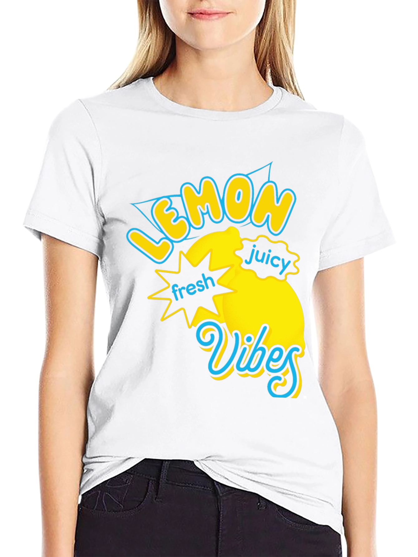 Lemon Fresh Vibes Graphic T-Shirt