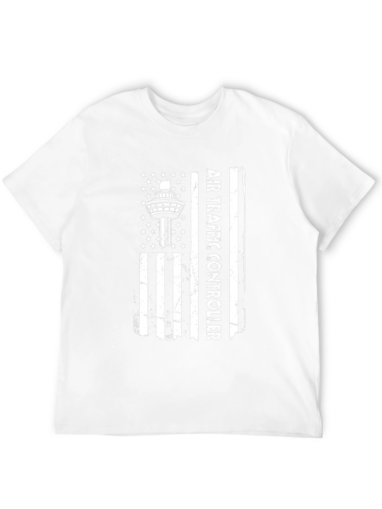Air Traffic Controller American Flag T-Shirt