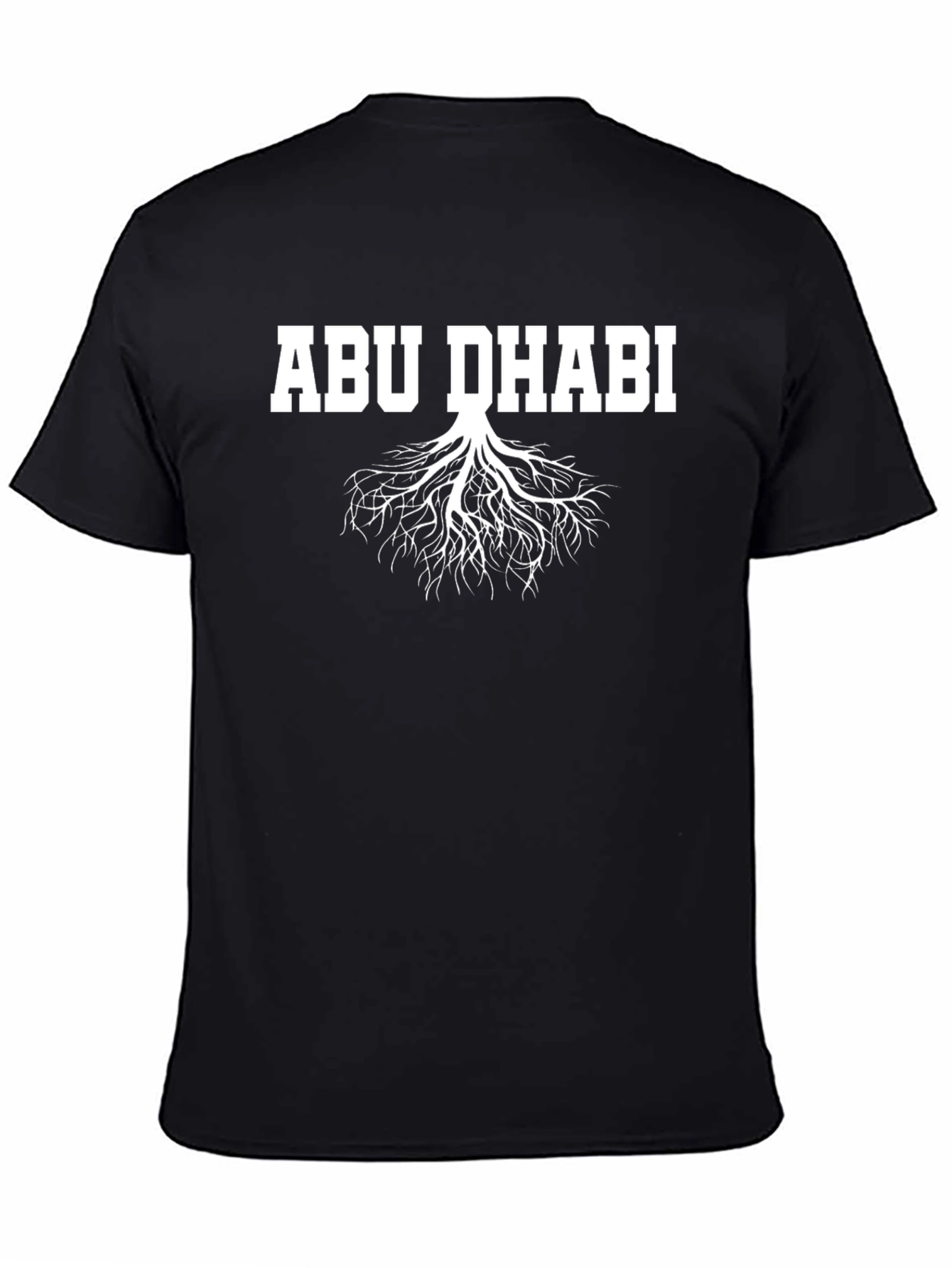 Abu Dhabi Roots Black T-Shirt