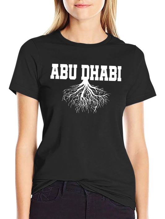 Abu Dhabi Roots Black T-Shirt