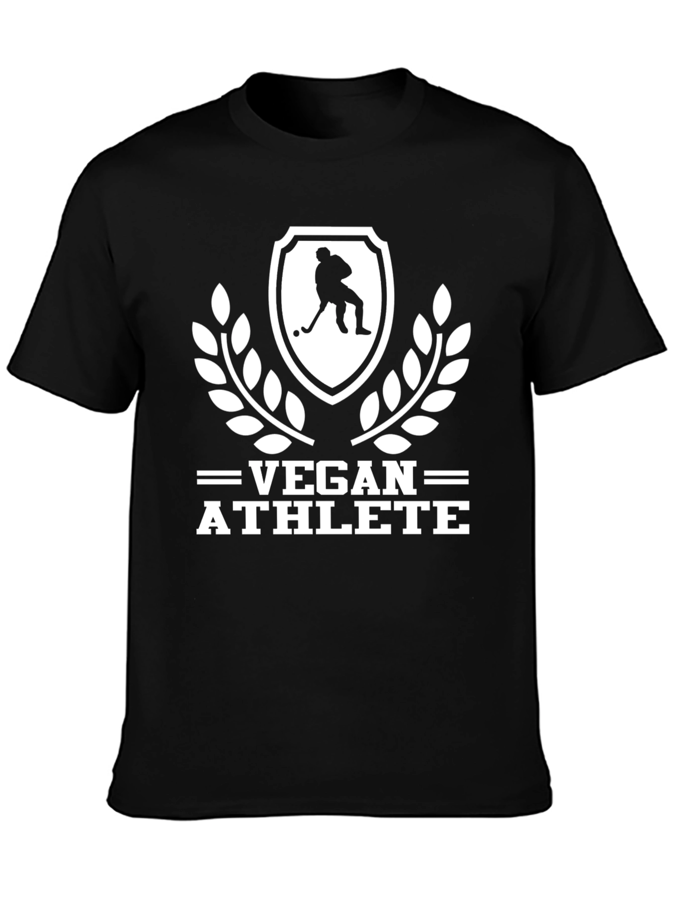 Vegan Athlete Hockey T-Shirt - Sporty & Stylish