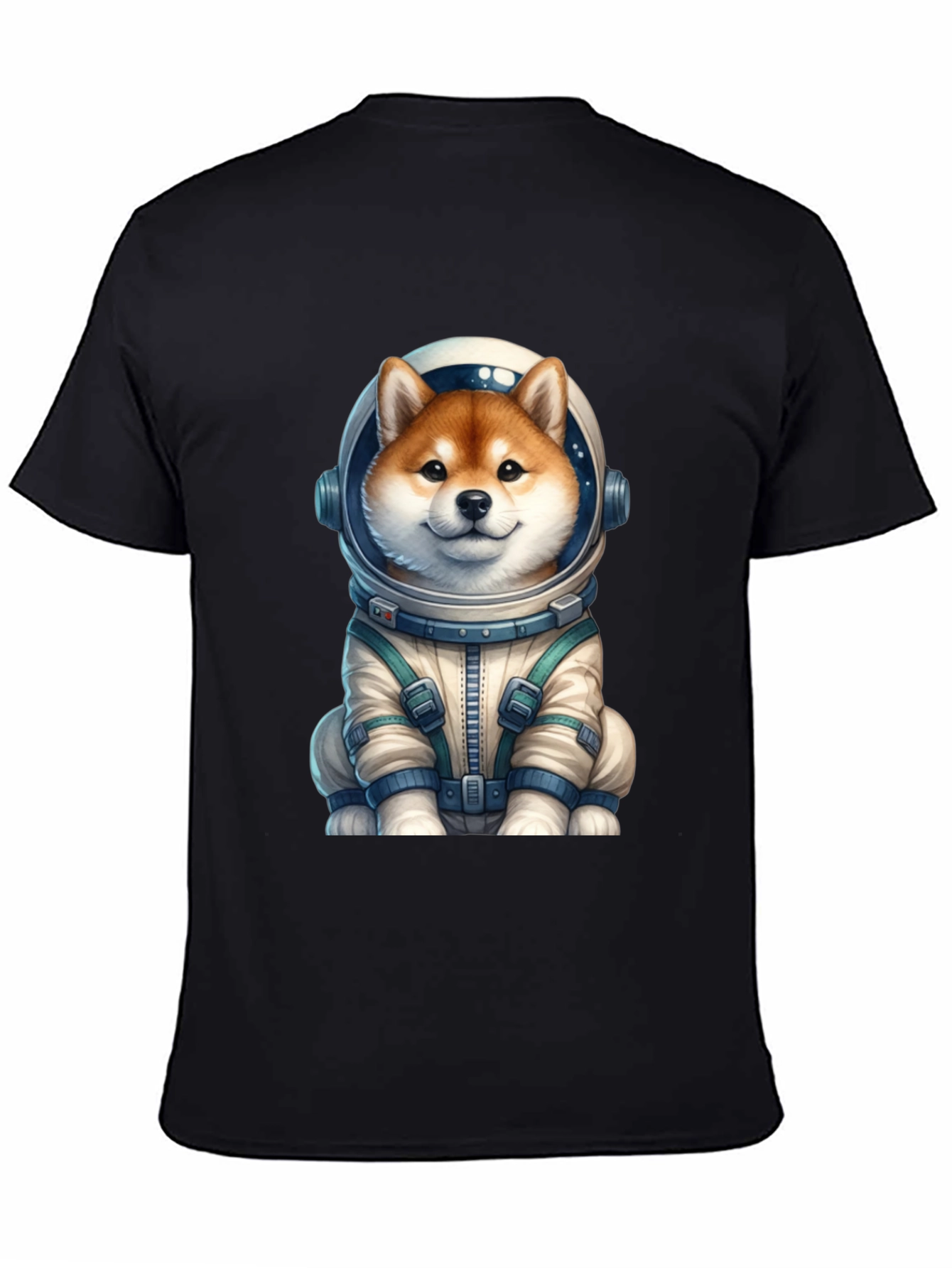 Astronaut Shiba Inu T-Shirt - Space Dog Tee