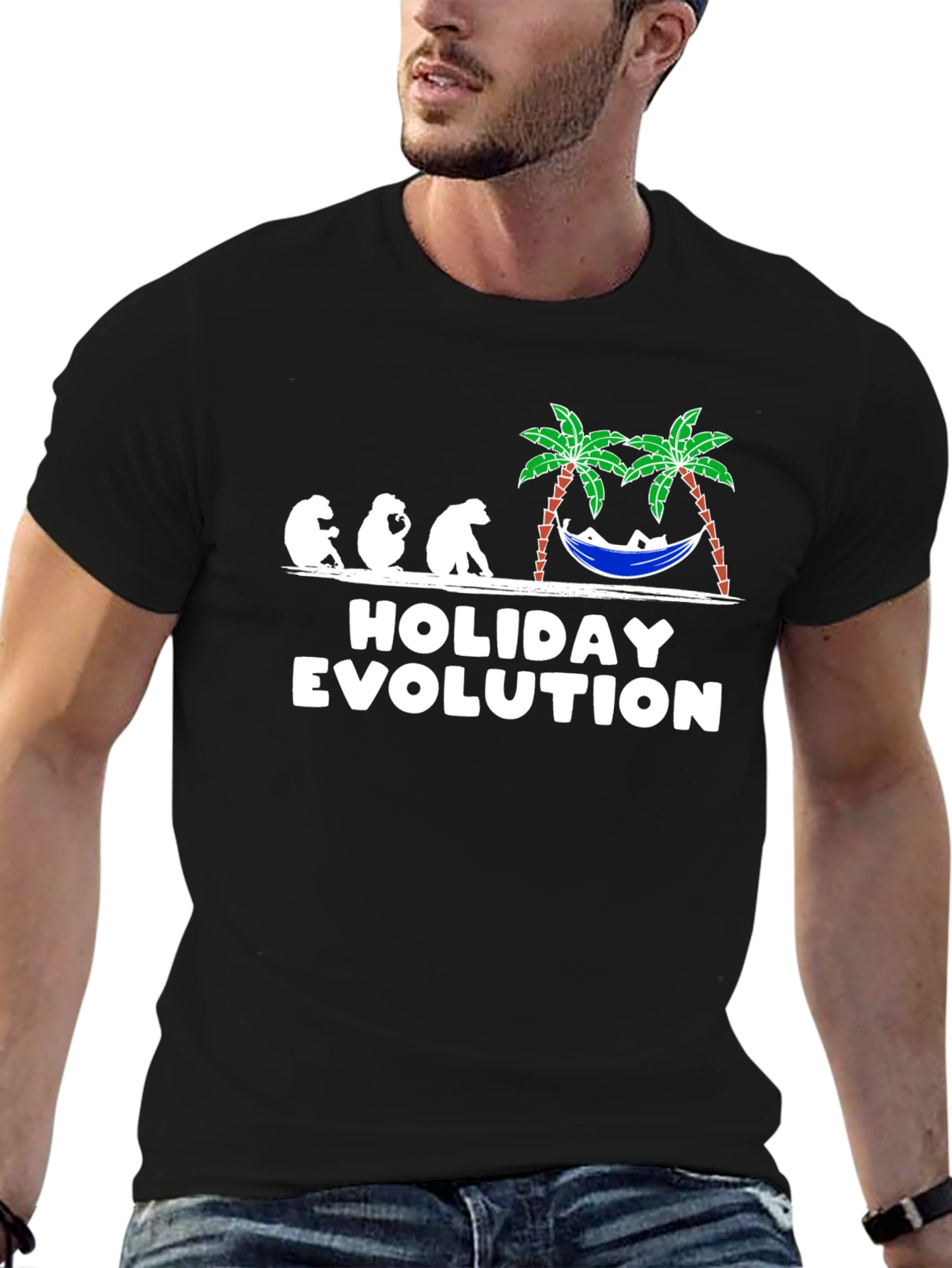 Holiday Evolution T-Shirt - Relaxed Vacation Mode