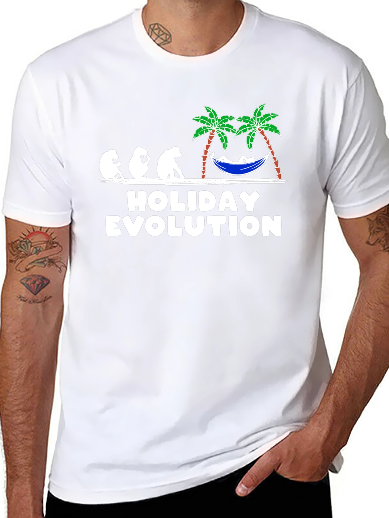 Holiday Evolution T-Shirt - Relaxed Vacation Mode